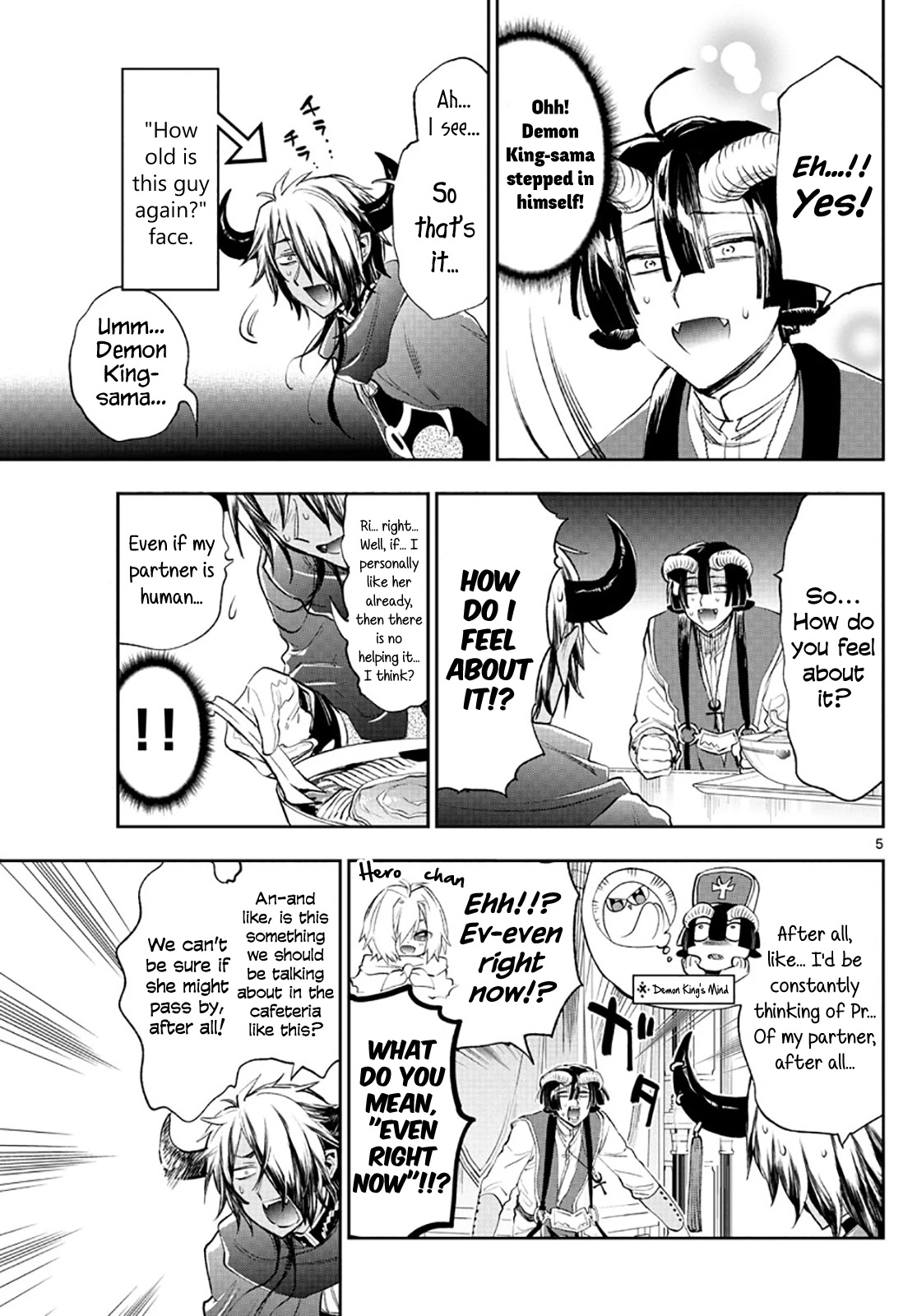 Maou-jou de Oyasumi Chapter 259 page 5 - Chapter 259: Shut Up and Eat