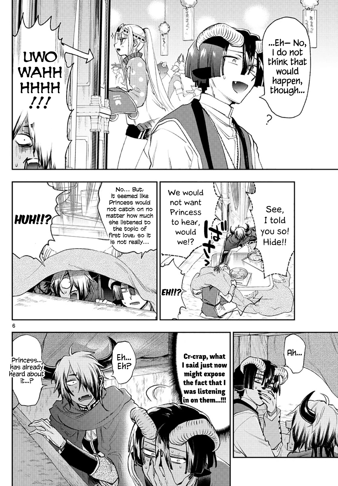 Maou-jou de Oyasumi Chapter 259 page 6 - Chapter 259: Shut Up and Eat