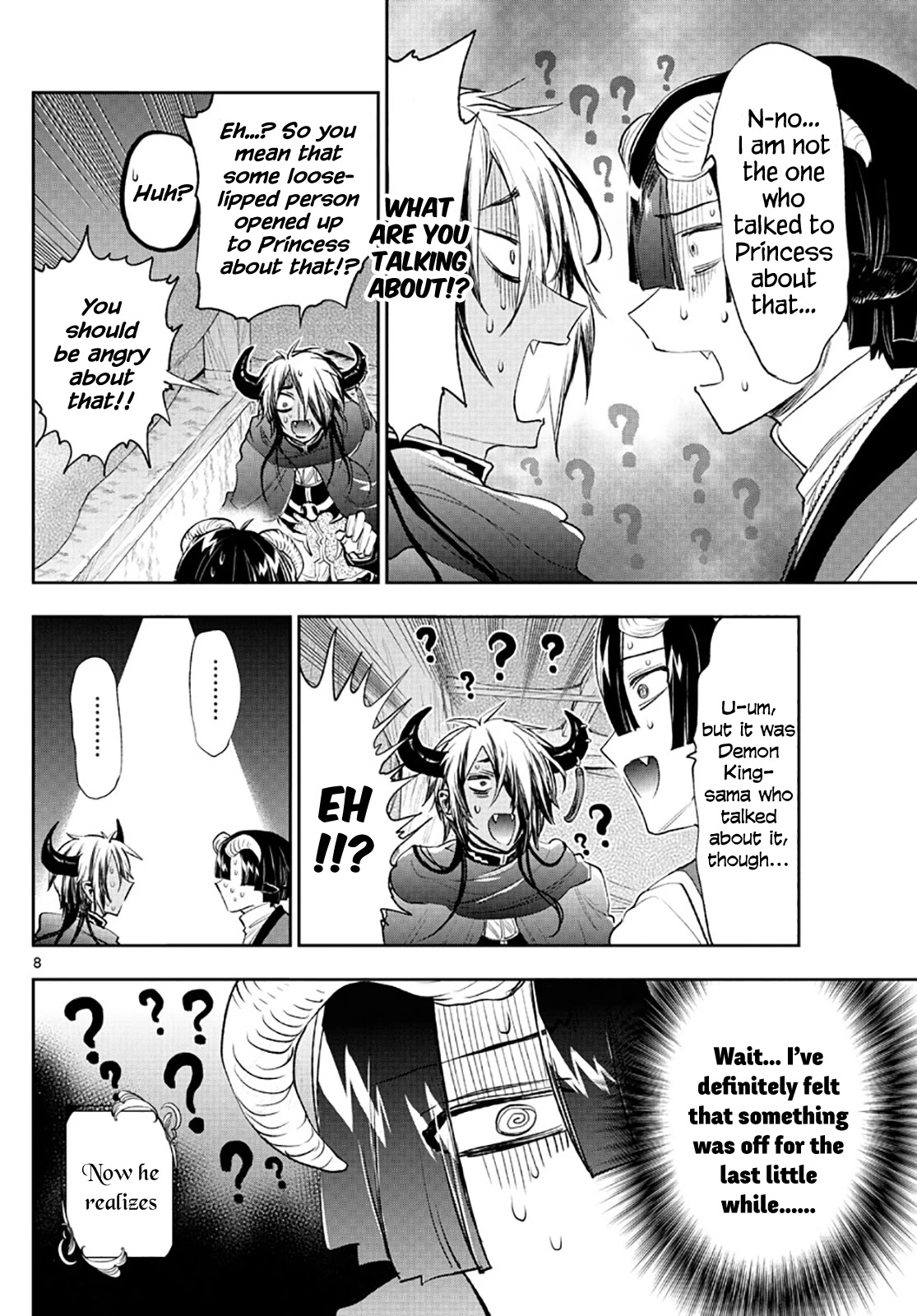 Maou-jou de Oyasumi Chapter 259 page 8 - Chapter 259: Shut Up and Eat