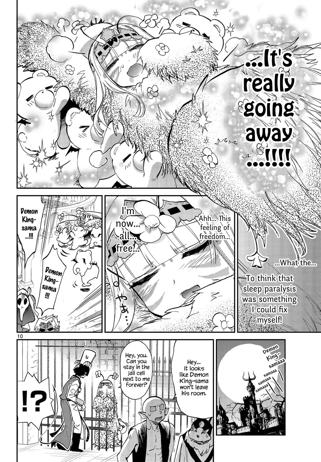Maou-jou de Oyasumi Chapter 26 page 10 - Chapter 26: Demon King Castle (Sleep) Paralysis Play