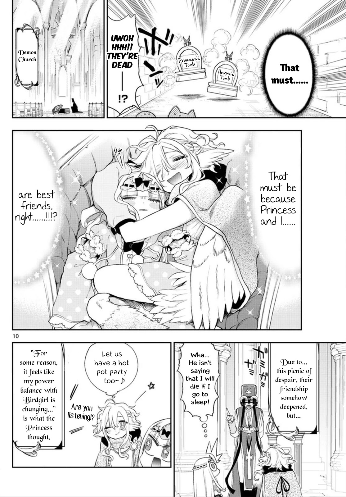 Maou-jou de Oyasumi Chapter 260 page 10 - Chapter 260: The 260th Night