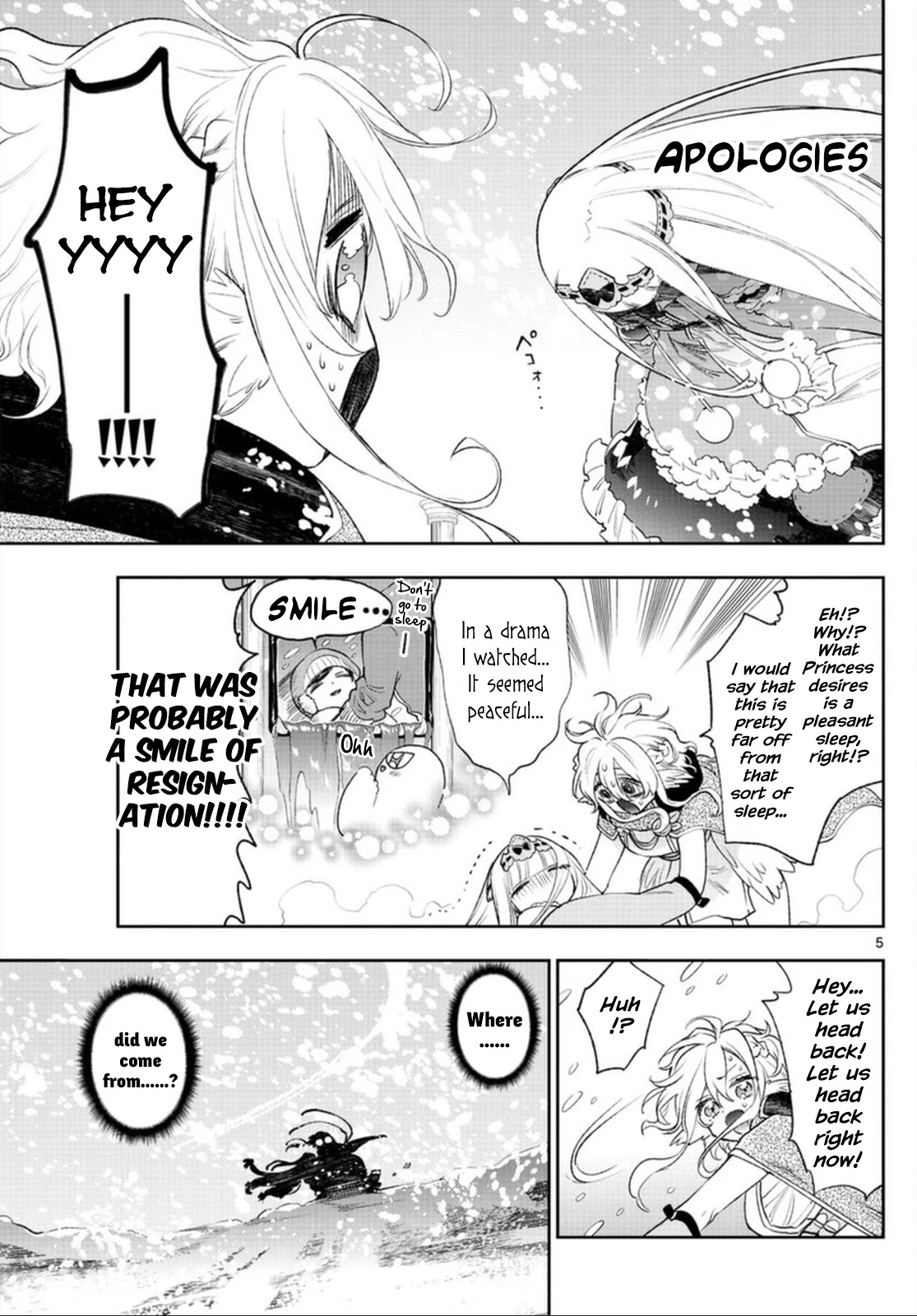 Maou-jou de Oyasumi Chapter 260 page 5 - Chapter 260: The 260th Night