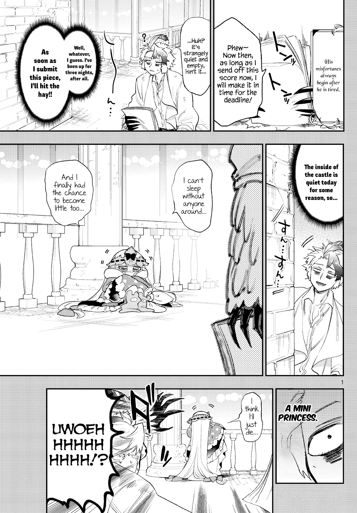 Maou-jou de Oyasumi Chapter 261 page 1 - Chapter 261: Be Gentle With the Princess