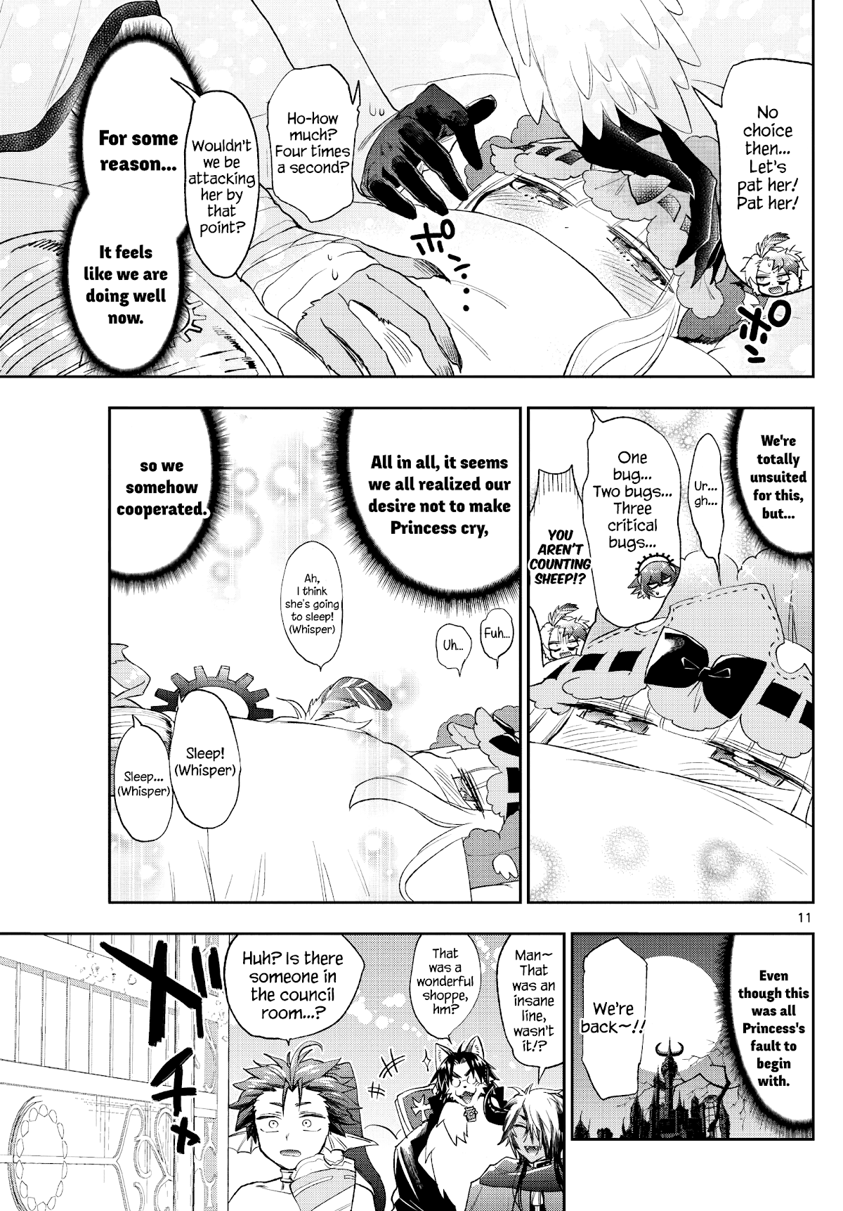 Maou-jou de Oyasumi Chapter 261 page 11 - Chapter 261: Be Gentle With the Princess
