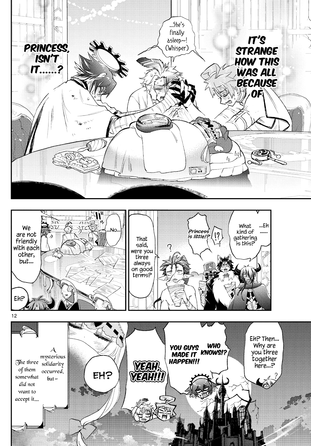 Maou-jou de Oyasumi Chapter 261 page 12 - Chapter 261: Be Gentle With the Princess
