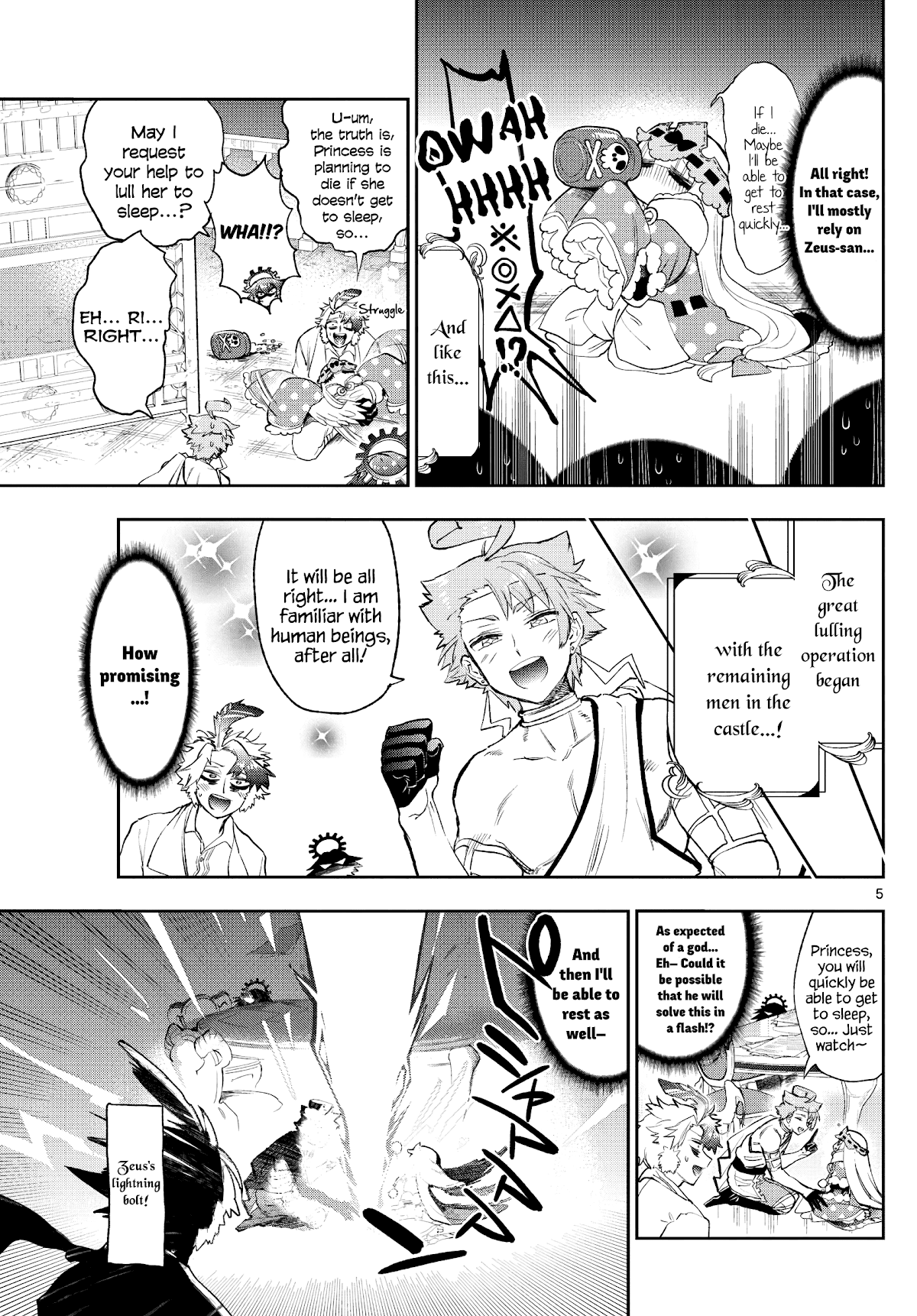 Maou-jou de Oyasumi Chapter 261 page 5 - Chapter 261: Be Gentle With the Princess