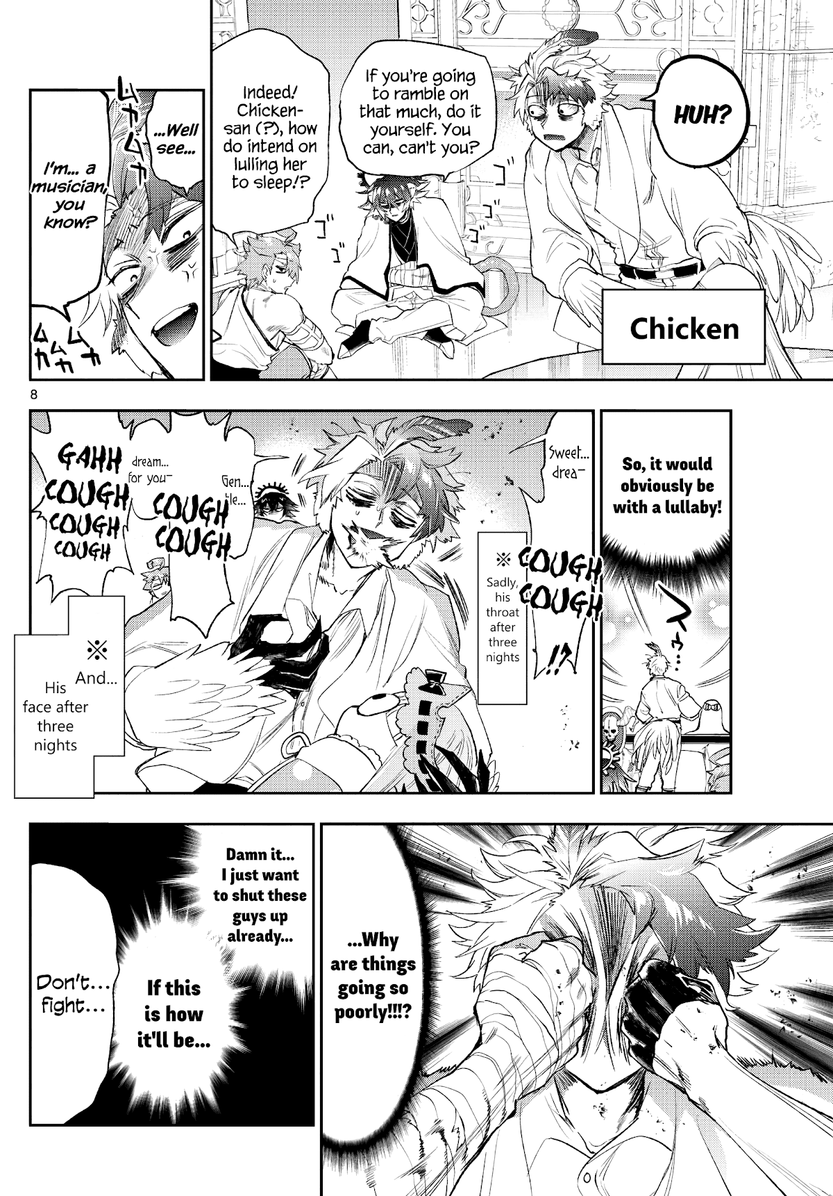 Maou-jou de Oyasumi Chapter 261 page 8 - Chapter 261: Be Gentle With the Princess