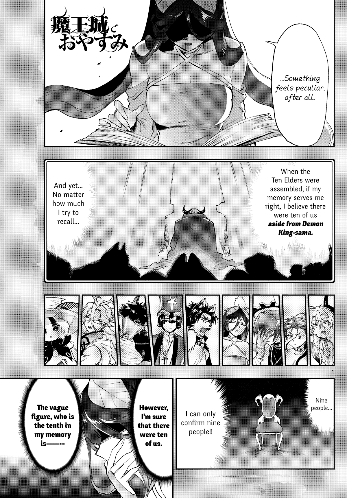 Maou-jou de Oyasumi Chapter 262 page 1 - Chapter 262: Does That Mean There is a Big Bear Devil?