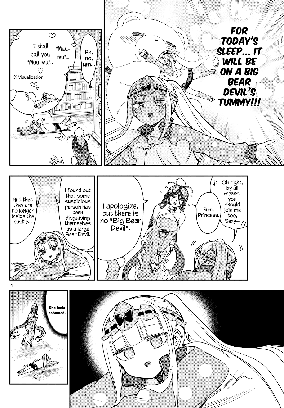 Maou-jou de Oyasumi Chapter 262 page 4 - Chapter 262: Does That Mean There is a Big Bear Devil?