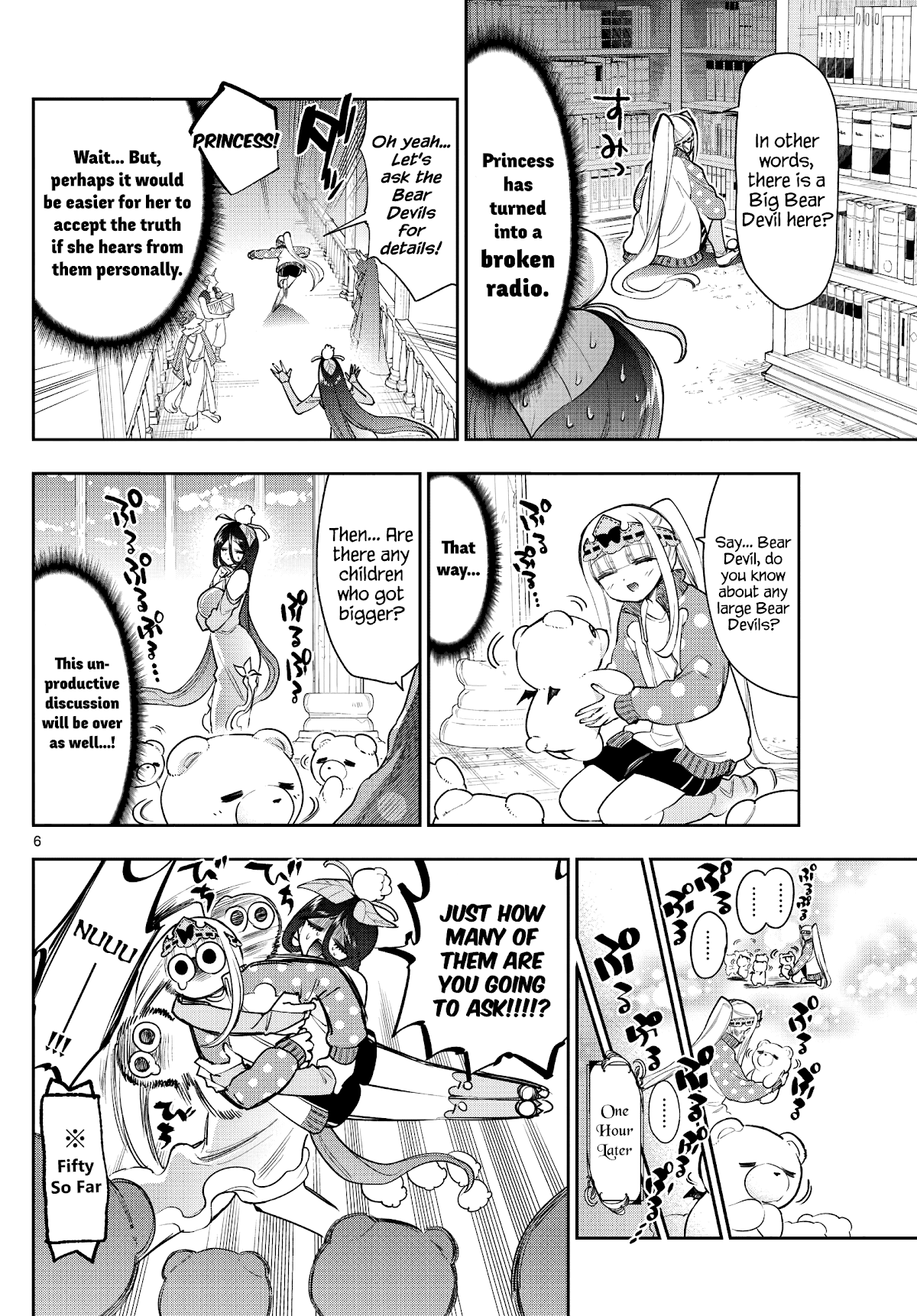 Maou-jou de Oyasumi Chapter 262 page 6 - Chapter 262: Does That Mean There is a Big Bear Devil?