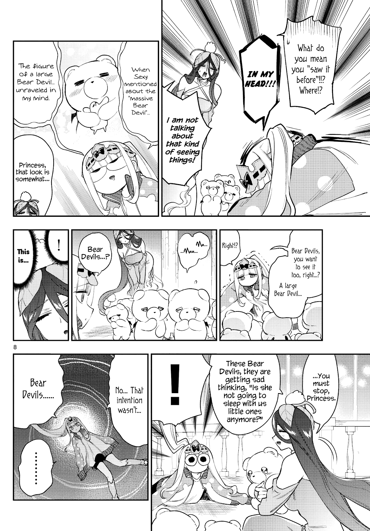 Maou-jou de Oyasumi Chapter 262 page 8 - Chapter 262: Does That Mean There is a Big Bear Devil?