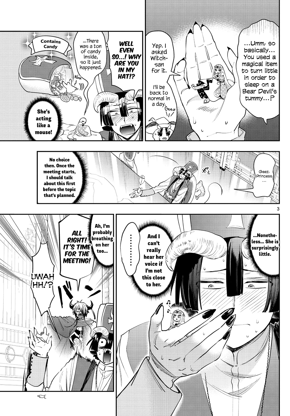 Maou-jou de Oyasumi Chapter 263 page 3 - Chapter 263: Troublesome Even When Little