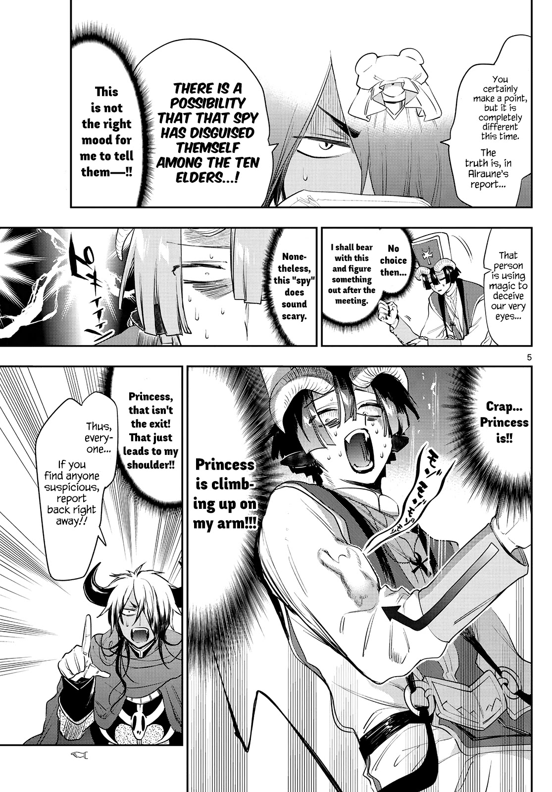 Maou-jou de Oyasumi Chapter 263 page 5 - Chapter 263: Troublesome Even When Little