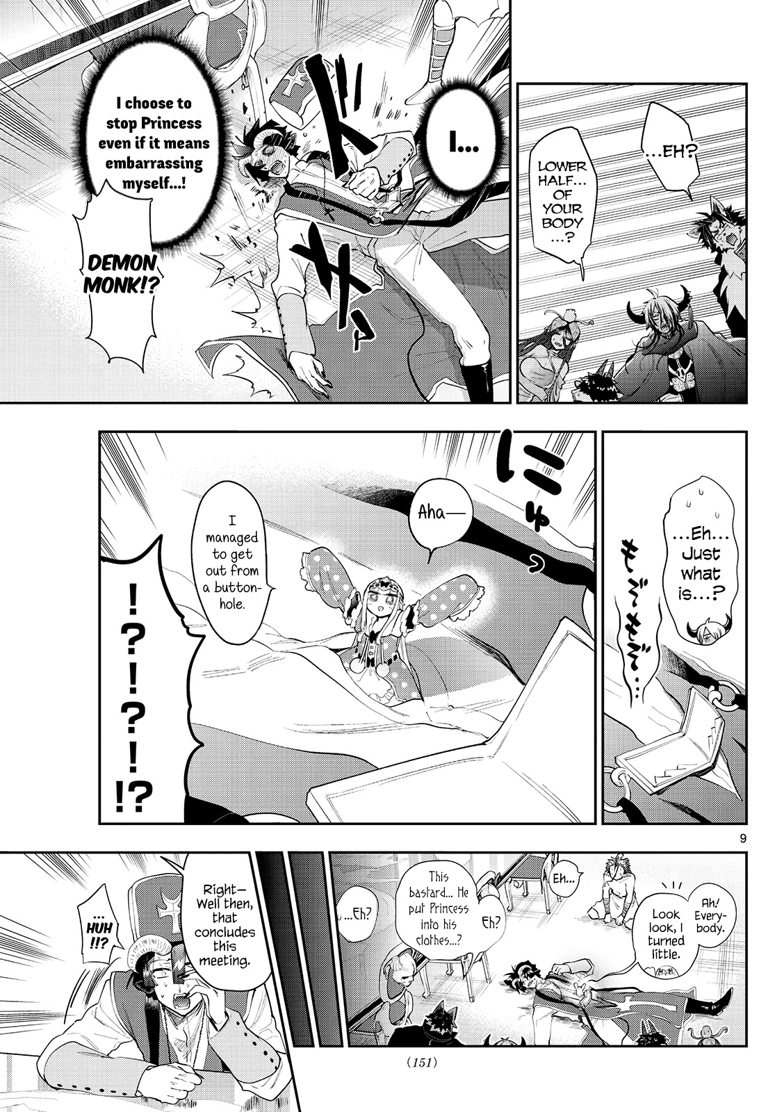Maou-jou de Oyasumi Chapter 263 page 9 - Chapter 263: Troublesome Even When Little