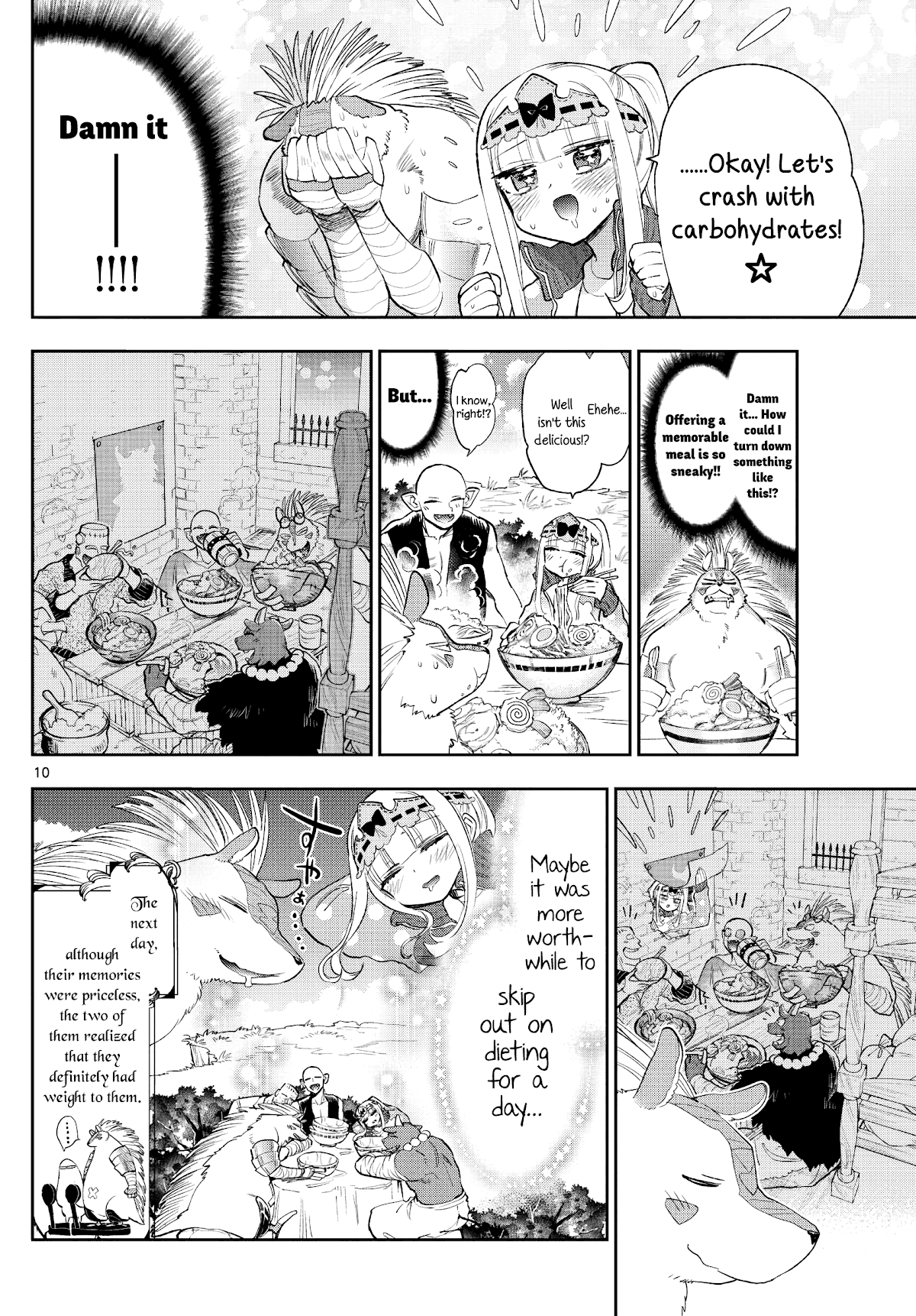Maou-jou de Oyasumi Chapter 264 page 10 - Chapter 264: 'Tis a Blood Sugar Rollercoaster~!