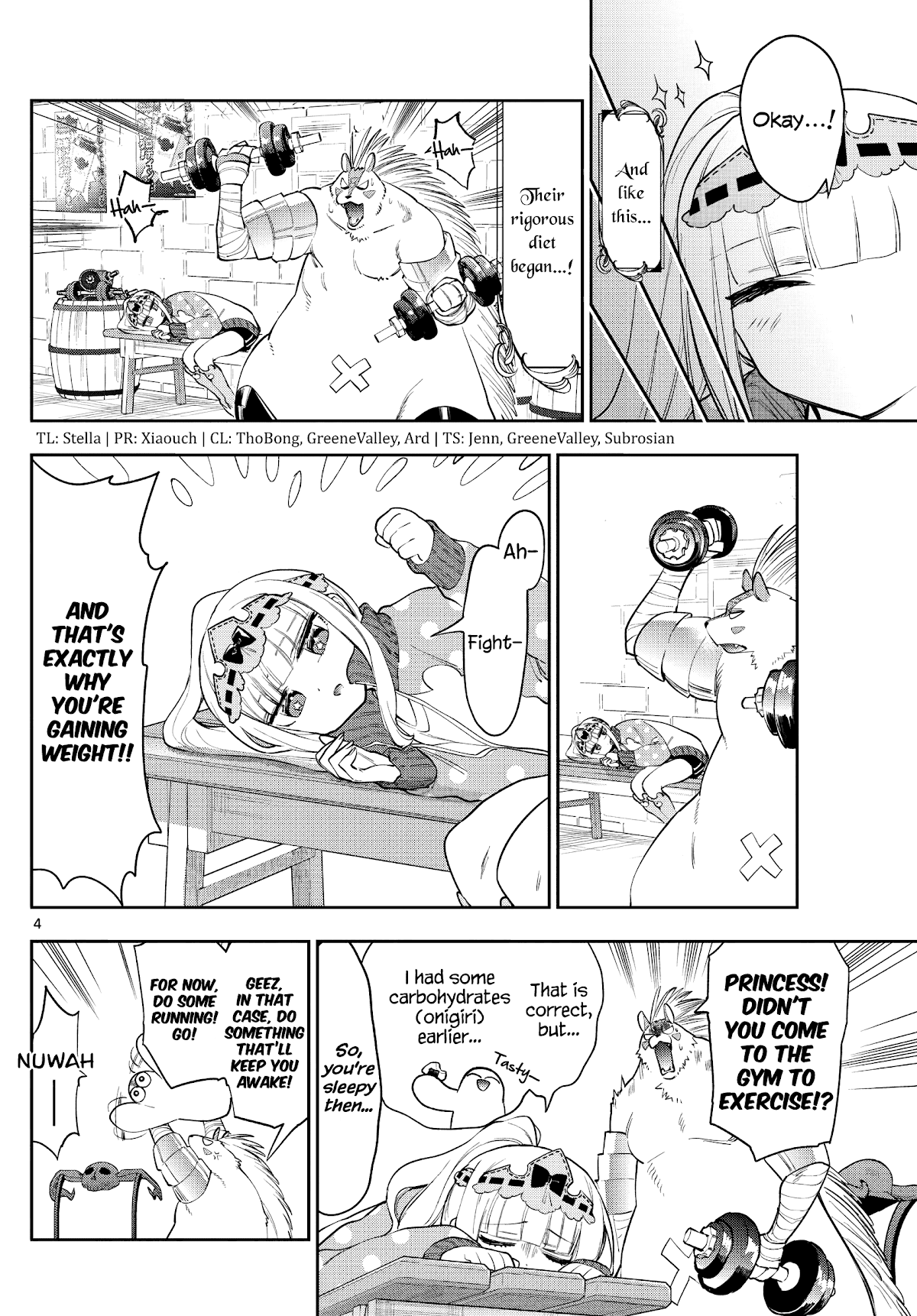 Maou-jou de Oyasumi Chapter 264 page 4 - Chapter 264: 'Tis a Blood Sugar Rollercoaster~!