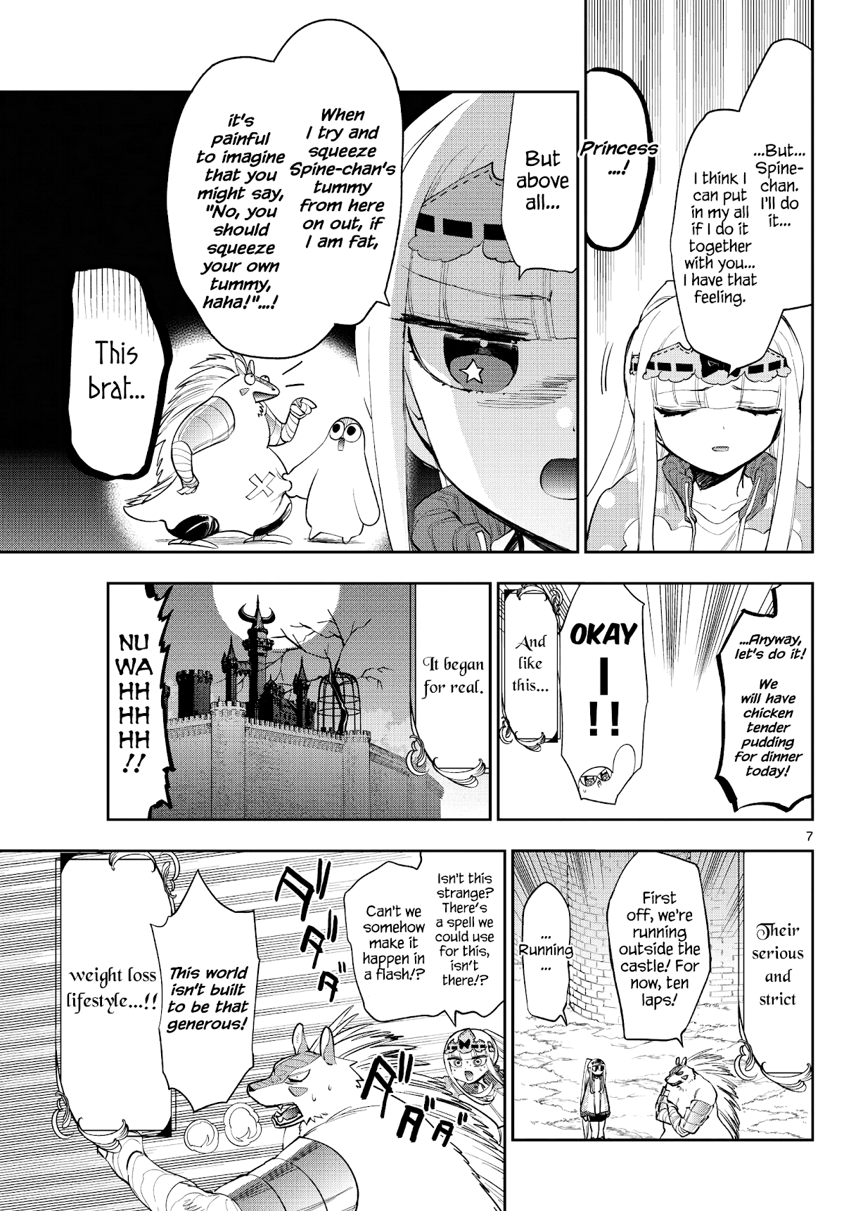 Maou-jou de Oyasumi Chapter 264 page 7 - Chapter 264: 'Tis a Blood Sugar Rollercoaster~!