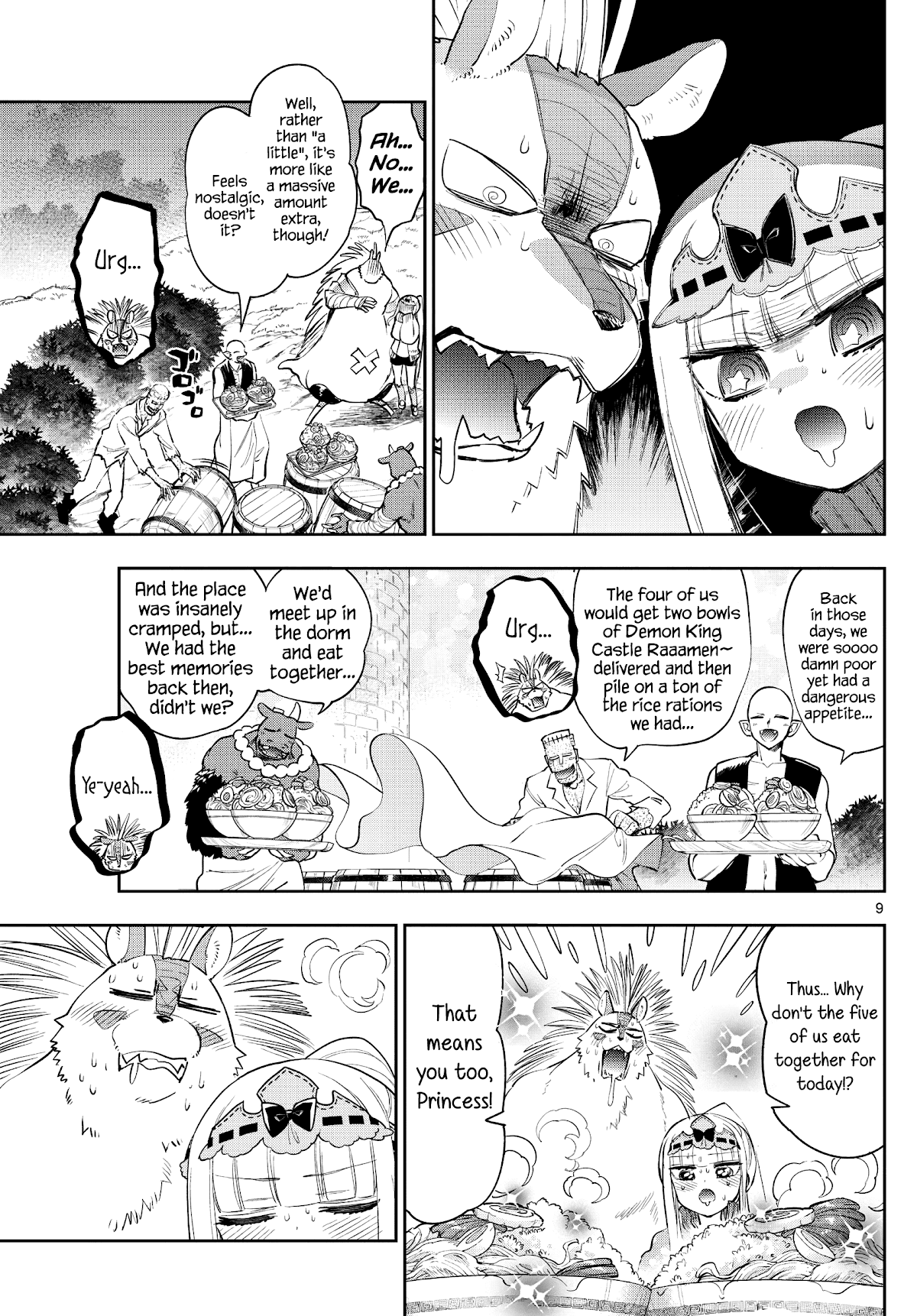 Maou-jou de Oyasumi Chapter 264 page 9 - Chapter 264: 'Tis a Blood Sugar Rollercoaster~!