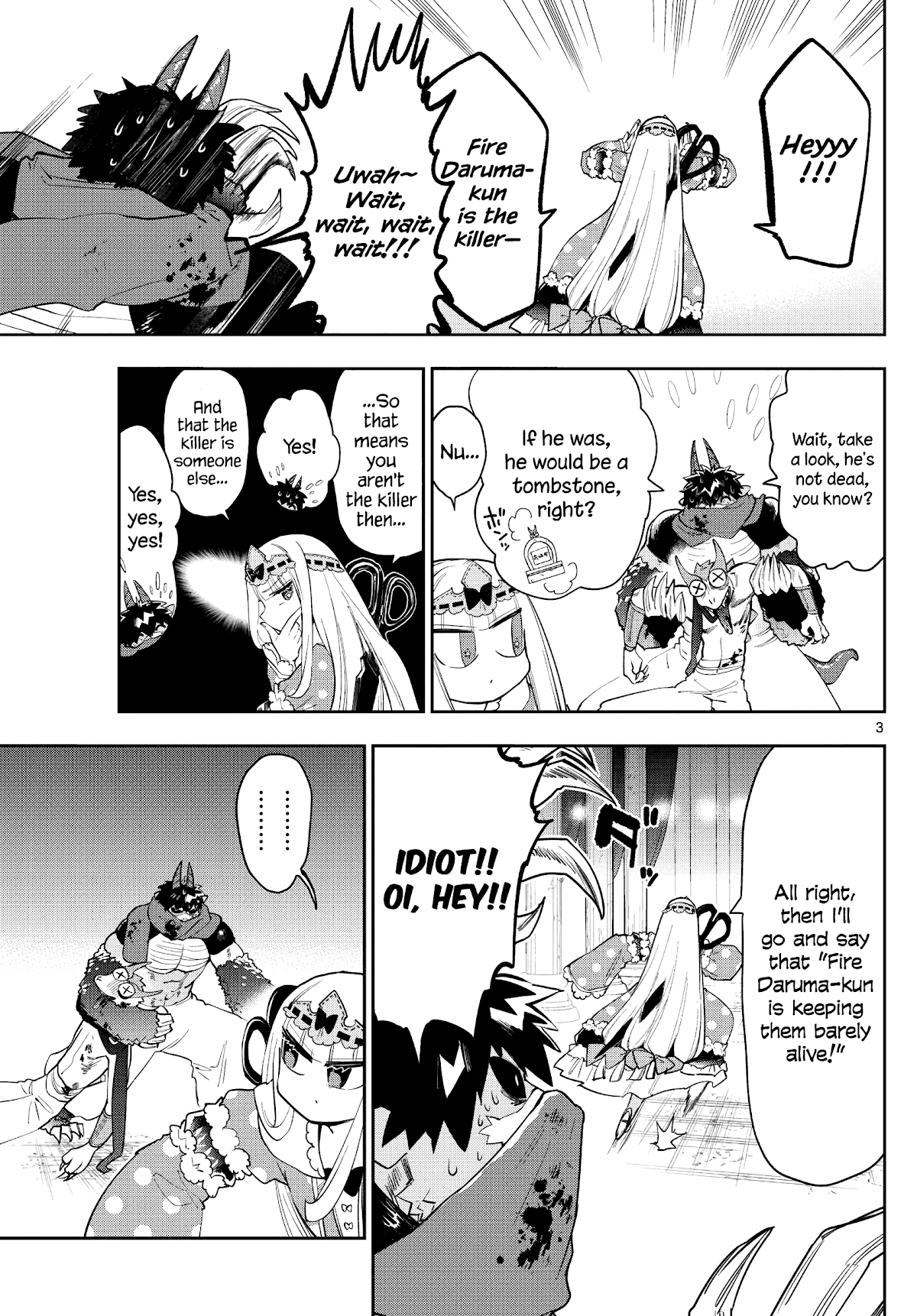 Maou-jou de Oyasumi Chapter 267 page 3 - Chapter 267: The Dragon of Demon King Castle