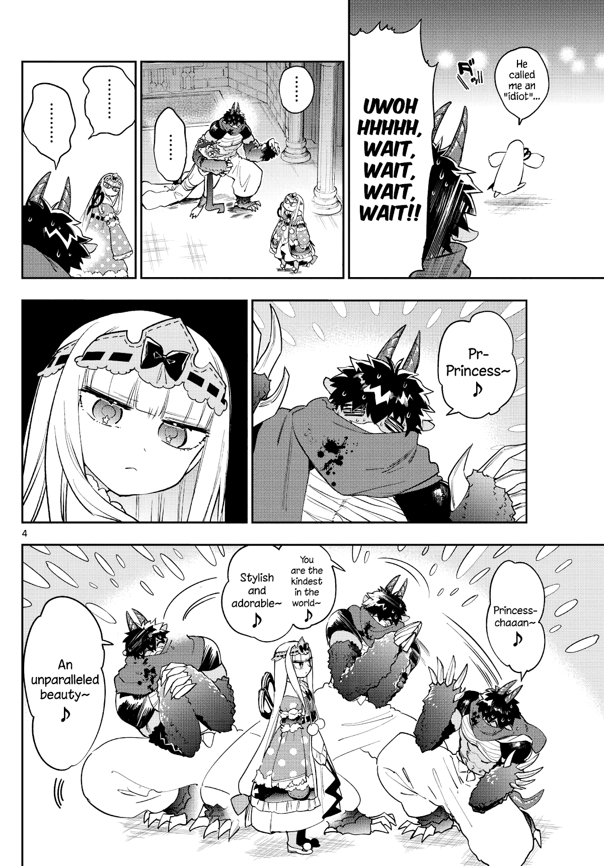Maou-jou de Oyasumi Chapter 267 page 4 - Chapter 267: The Dragon of Demon King Castle