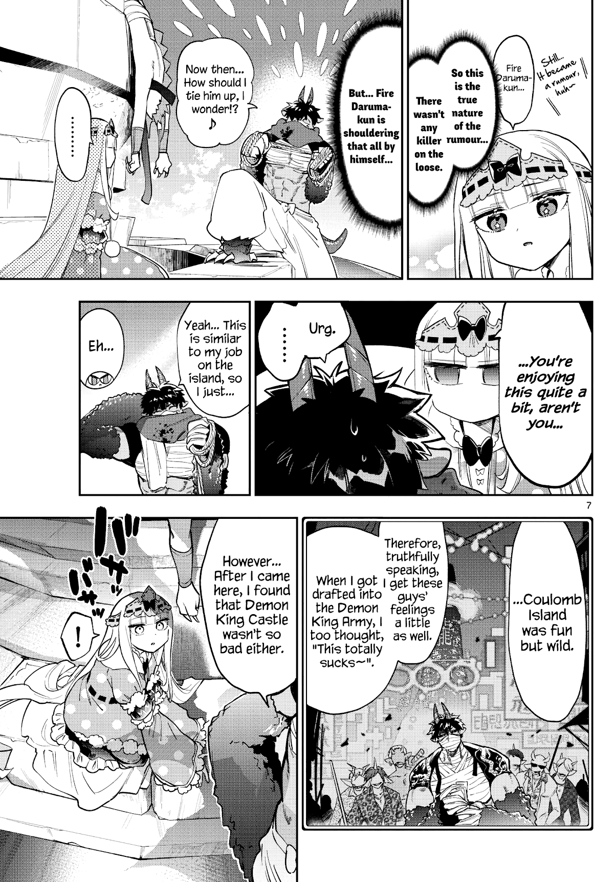 Maou-jou de Oyasumi Chapter 267 page 7 - Chapter 267: The Dragon of Demon King Castle