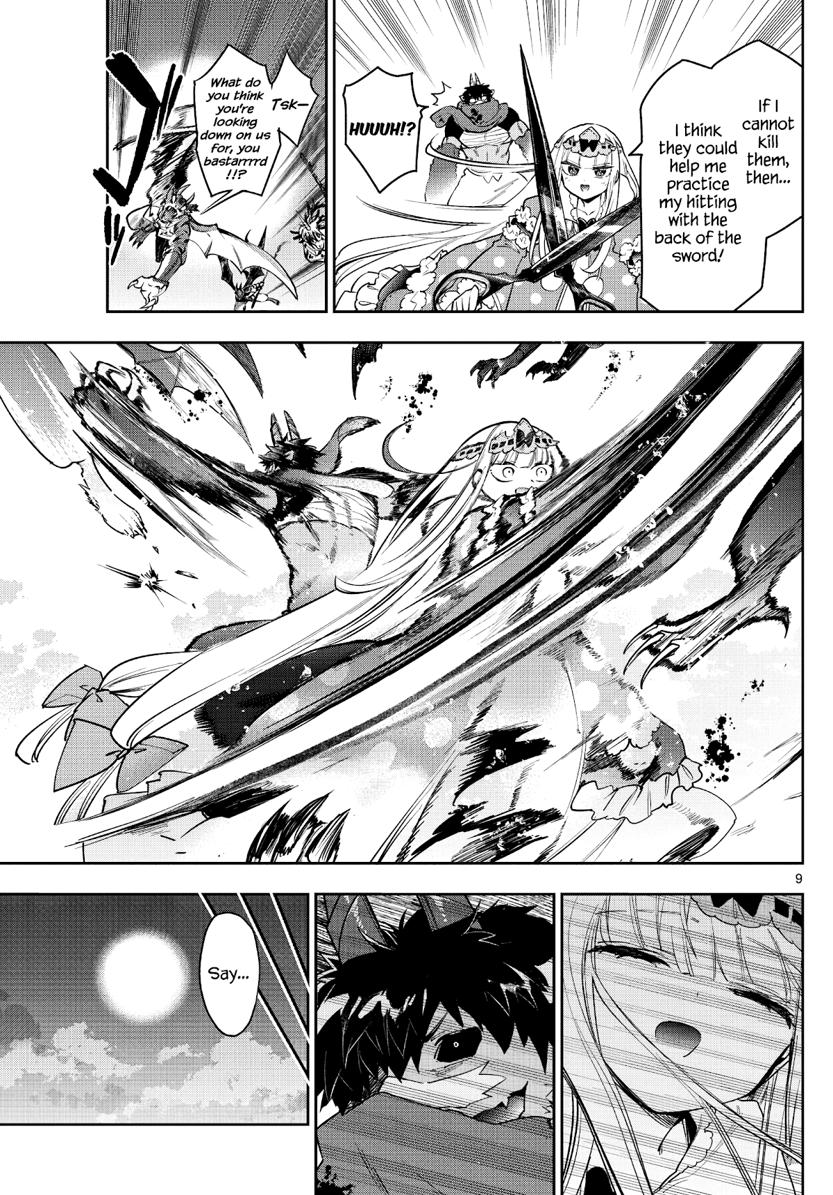 Maou-jou de Oyasumi Chapter 267 page 9 - Chapter 267: The Dragon of Demon King Castle