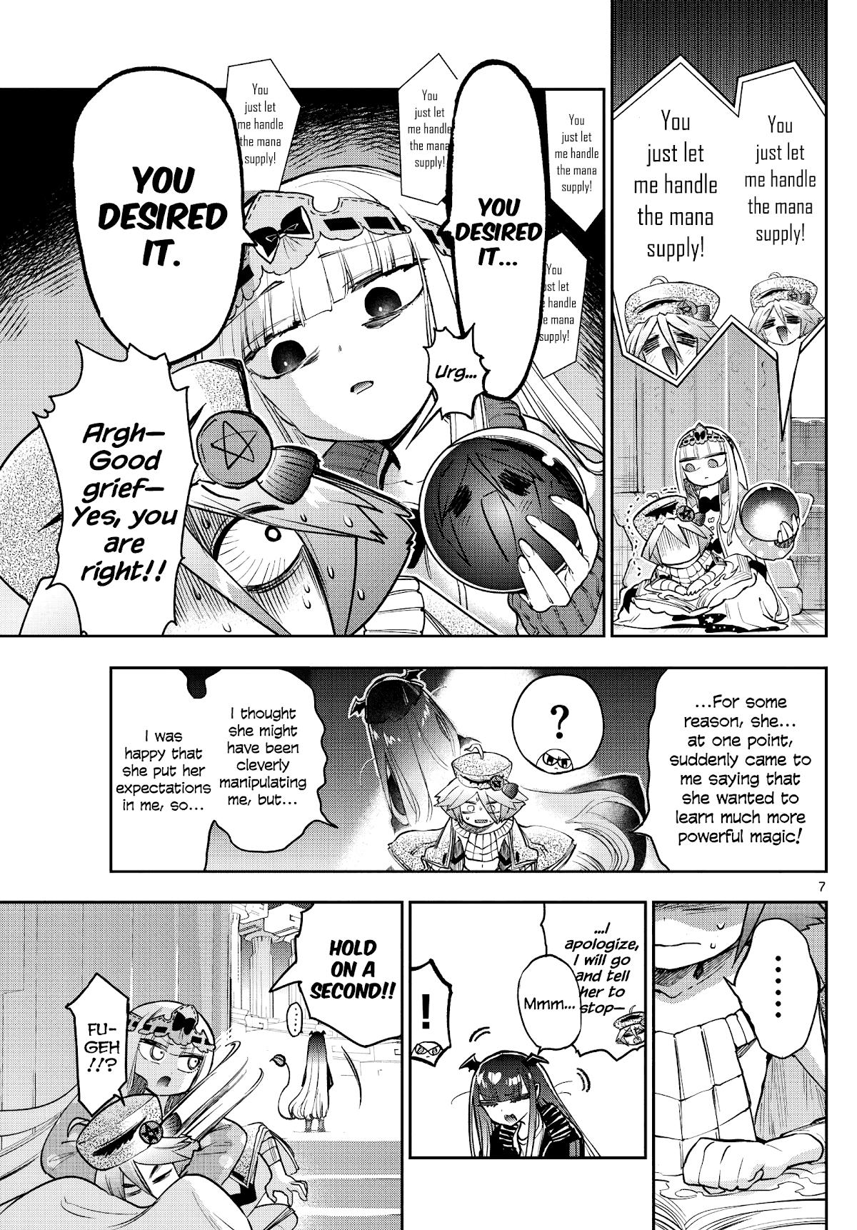Maou-jou de Oyasumi Chapter 268 page 7 - Chapter 268: Weapons-Grade Sorcerer