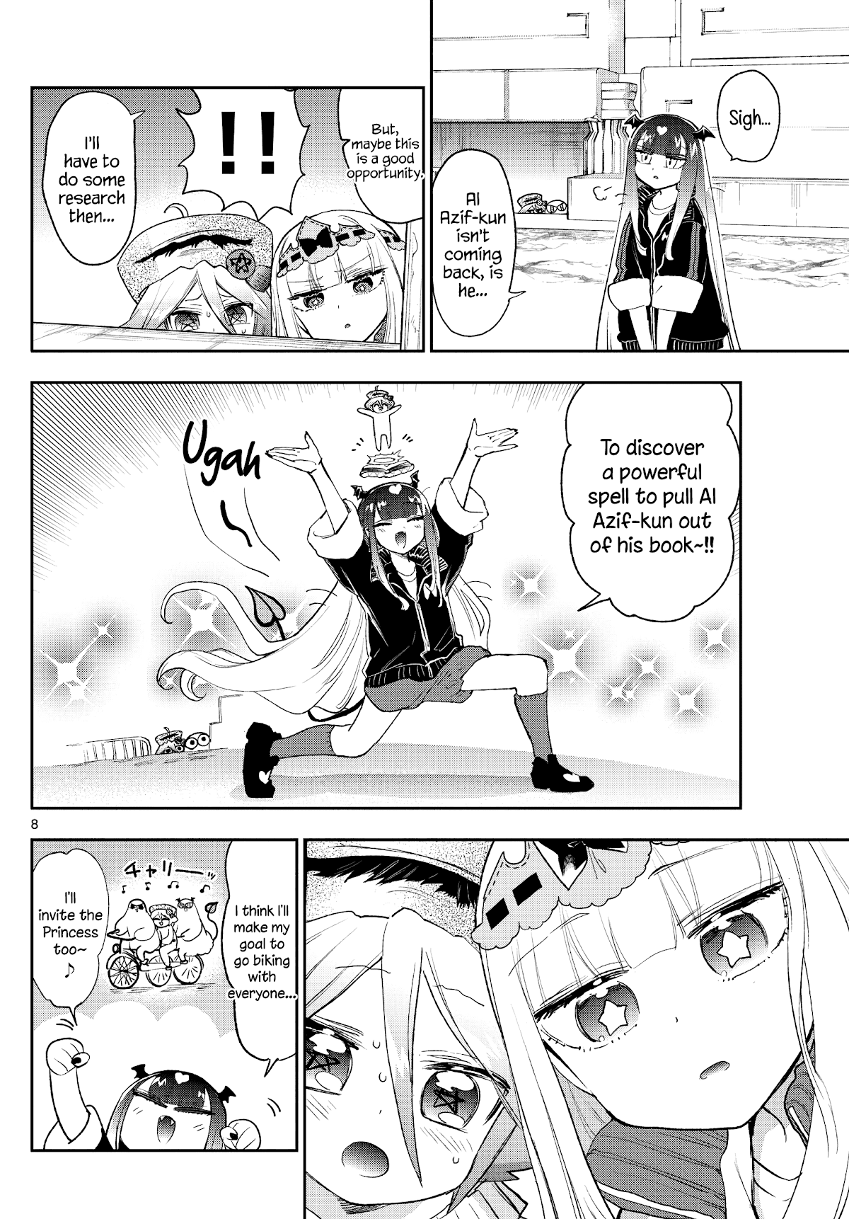 Maou-jou de Oyasumi Chapter 268 page 8 - Chapter 268: Weapons-Grade Sorcerer