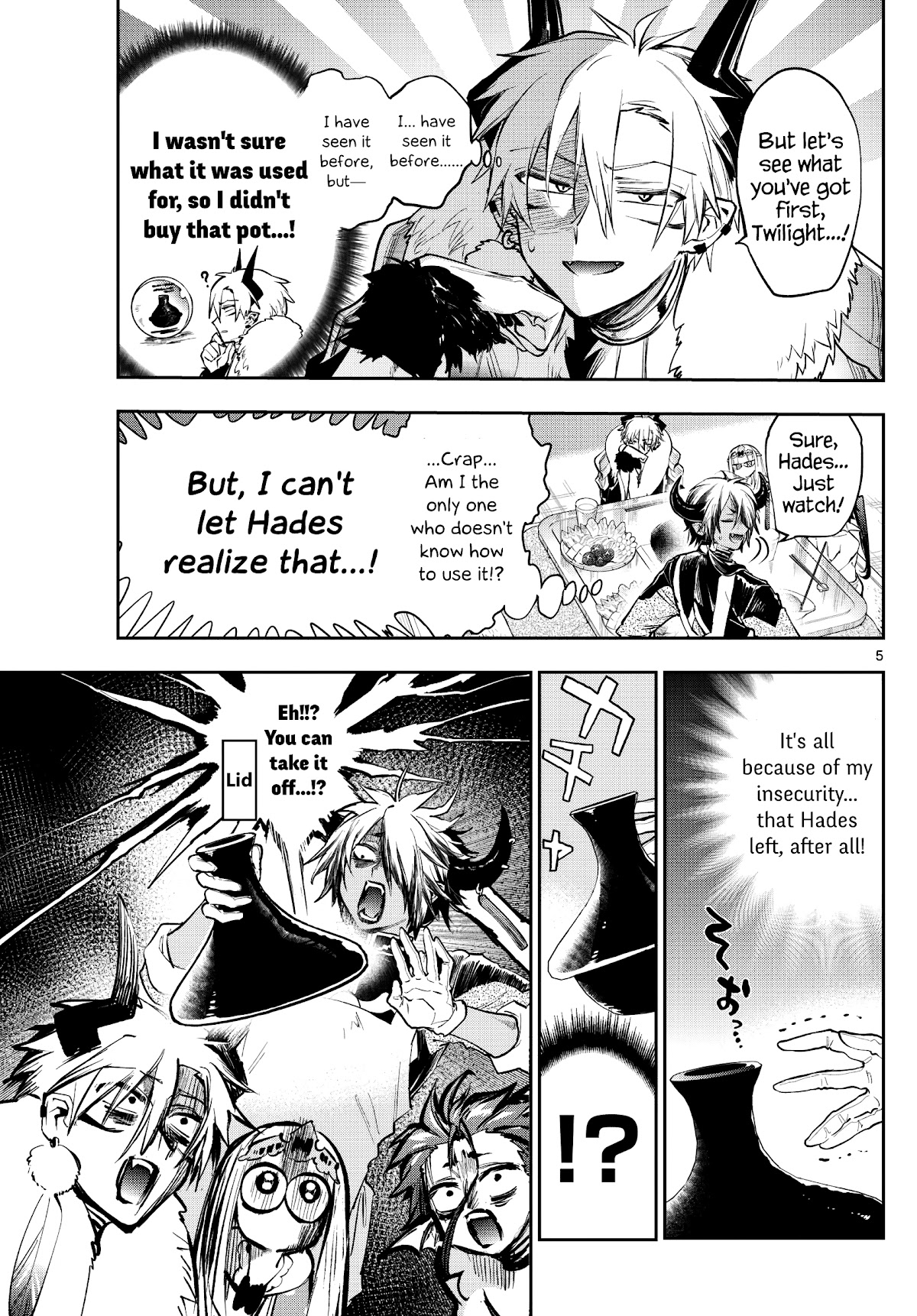Maou-jou de Oyasumi Chapter 269 page 5 - Chapter 269: Versus, Demon King Castle Hot Pot B Set (Tajine)