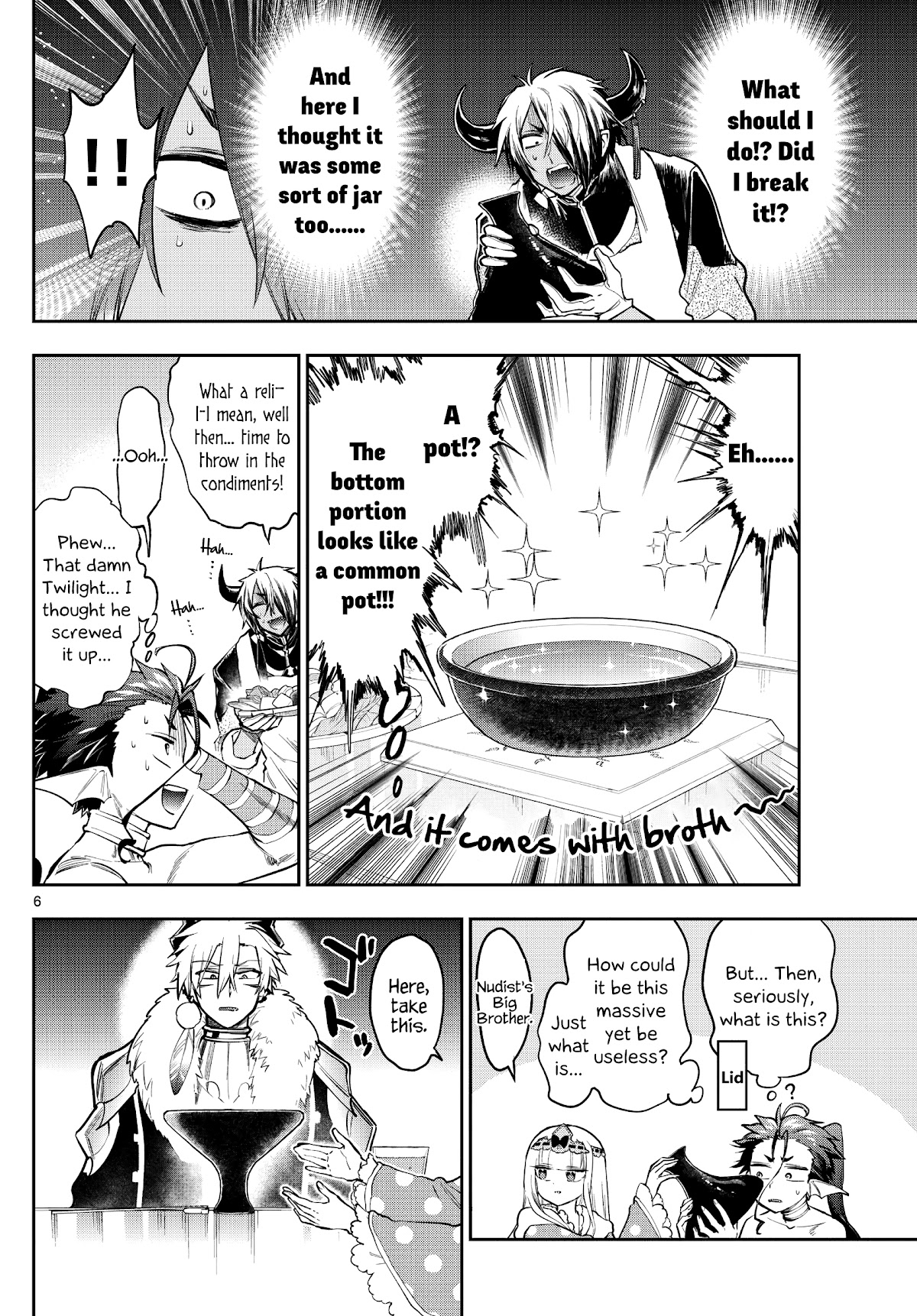 Maou-jou de Oyasumi Chapter 269 page 6 - Chapter 269: Versus, Demon King Castle Hot Pot B Set (Tajine)
