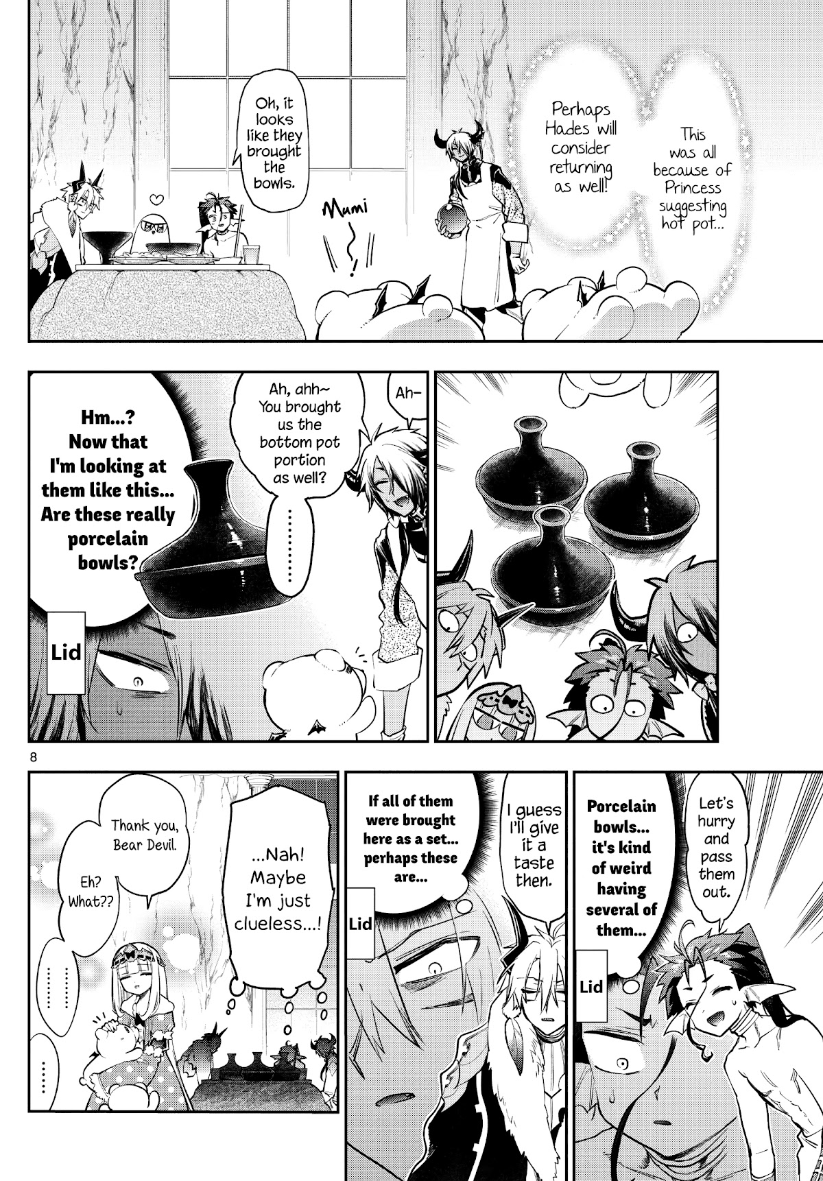 Maou-jou de Oyasumi Chapter 269 page 8 - Chapter 269: Versus, Demon King Castle Hot Pot B Set (Tajine)