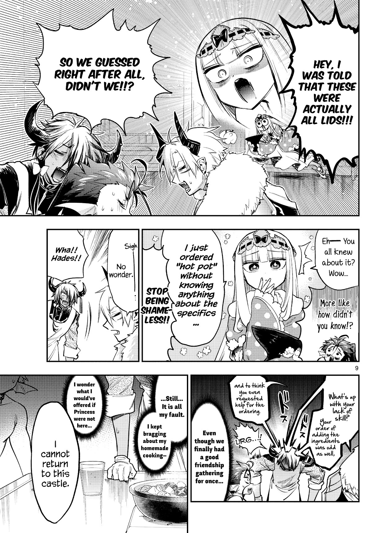 Maou-jou de Oyasumi Chapter 269 page 9 - Chapter 269: Versus, Demon King Castle Hot Pot B Set (Tajine)