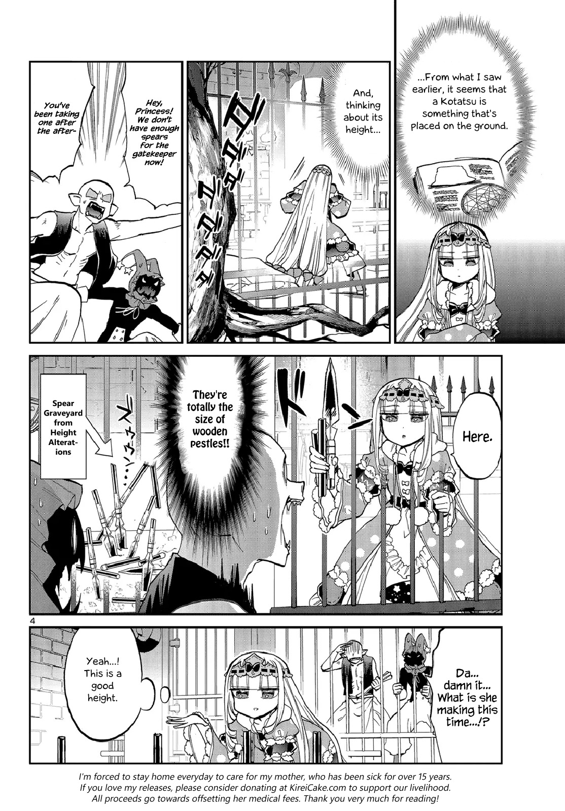 Maou-jou de Oyasumi Chapter 27 page 4 - Chapter 27: The Sloth Making Machine