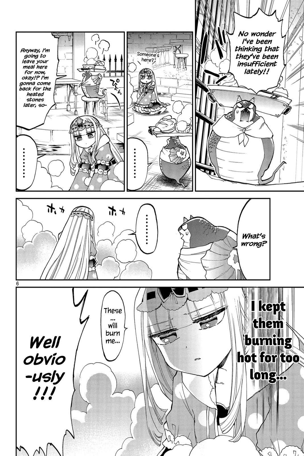 Maou-jou de Oyasumi Chapter 27 page 6 - Chapter 27: The Sloth Making Machine