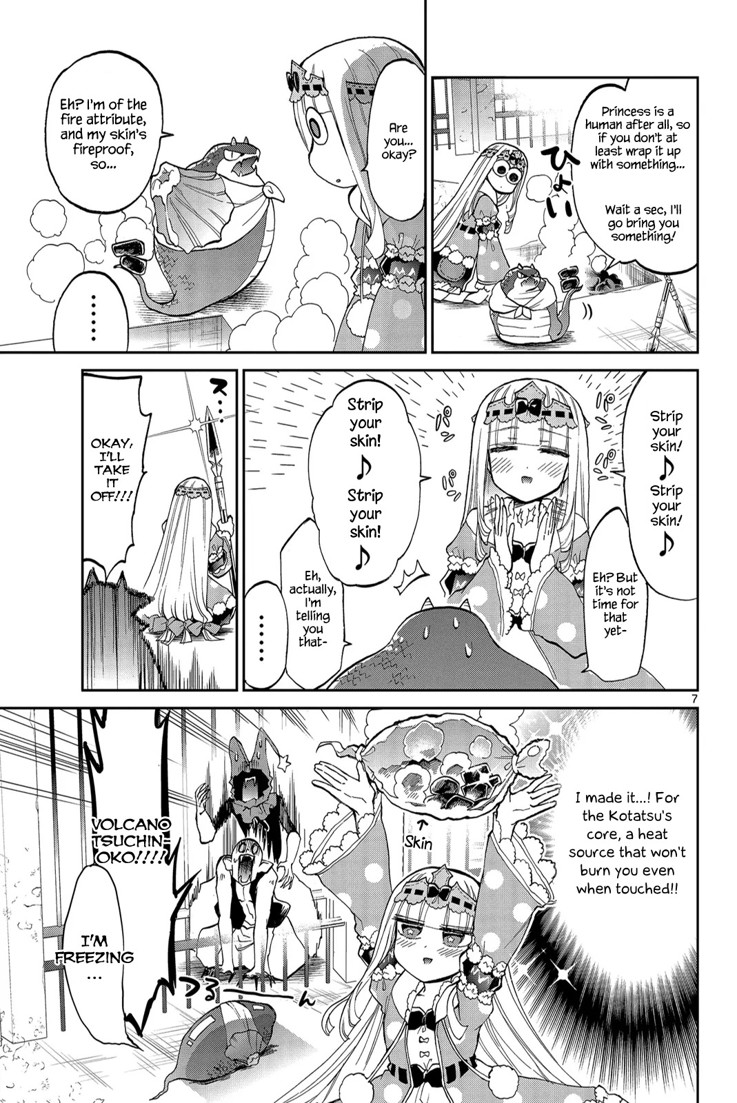 Maou-jou de Oyasumi Chapter 27 page 7 - Chapter 27: The Sloth Making Machine