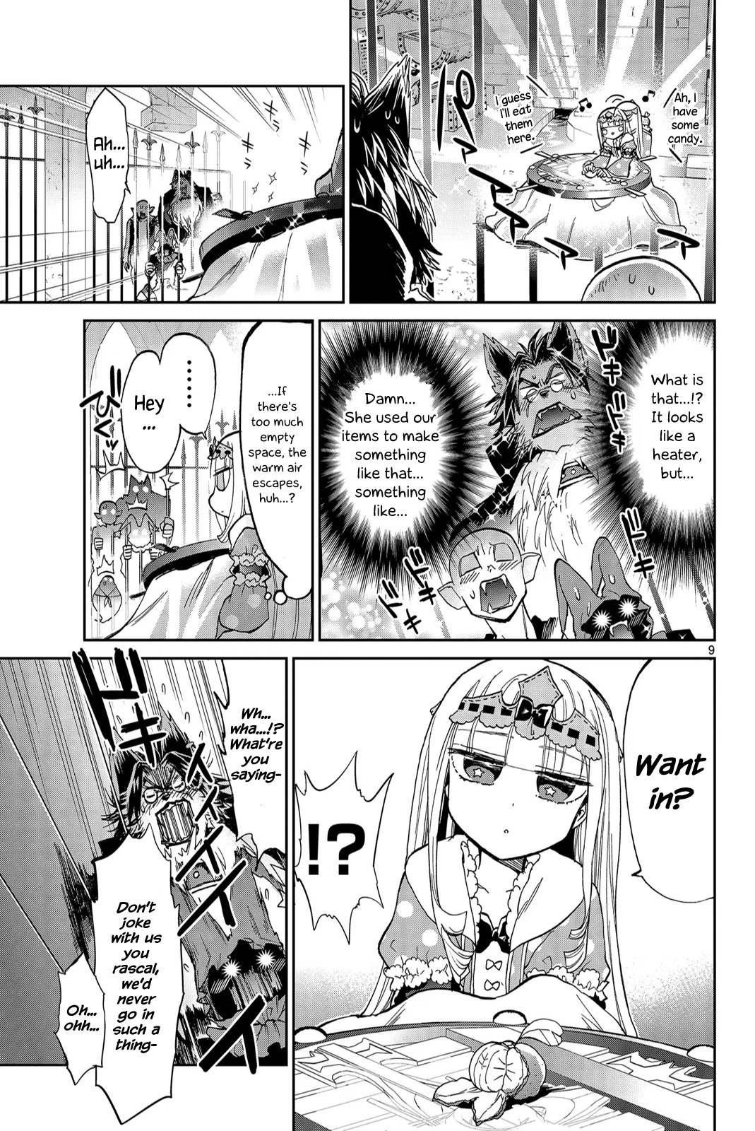 Maou-jou de Oyasumi Chapter 27 page 9 - Chapter 27: The Sloth Making Machine