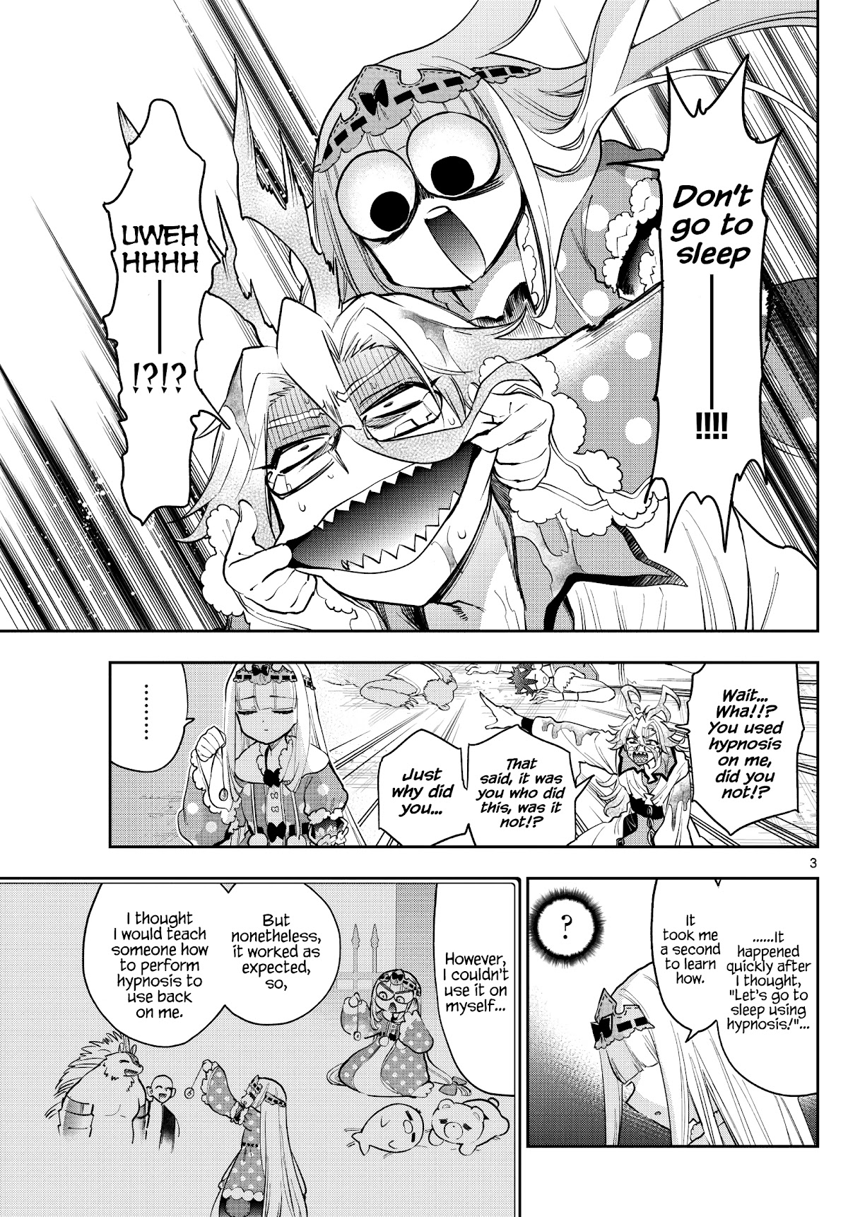 Maou-jou de Oyasumi Chapter 270 page 3 - Chapter 270: Insufficient Hypnotism