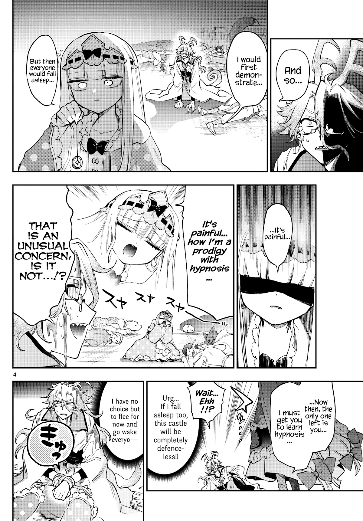 Maou-jou de Oyasumi Chapter 270 page 4 - Chapter 270: Insufficient Hypnotism