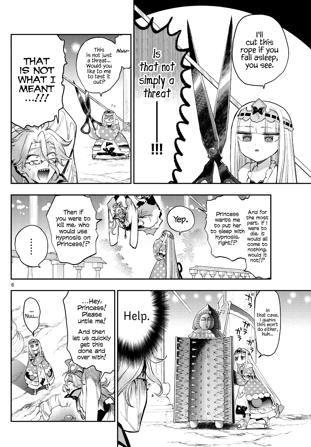 Maou-jou de Oyasumi Chapter 270 page 6 - Chapter 270: Insufficient Hypnotism