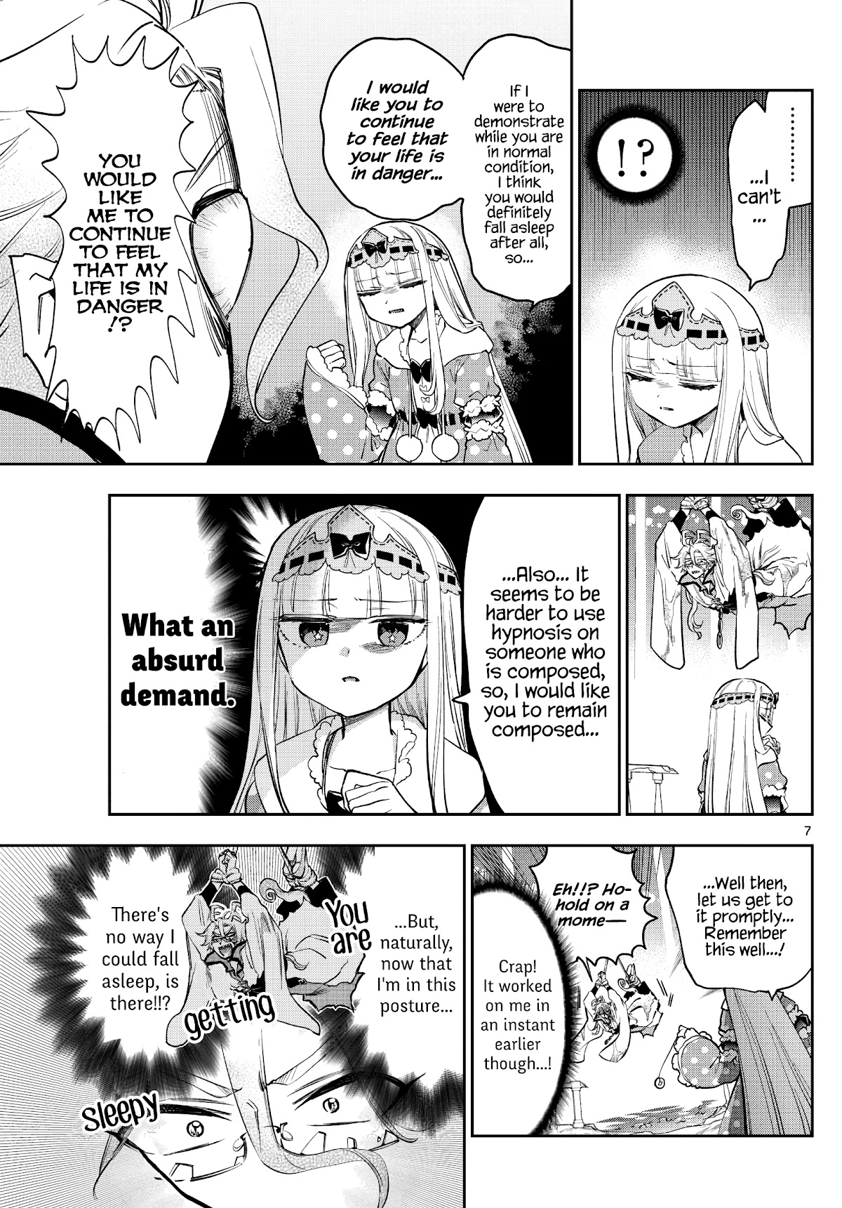 Maou-jou de Oyasumi Chapter 270 page 7 - Chapter 270: Insufficient Hypnotism