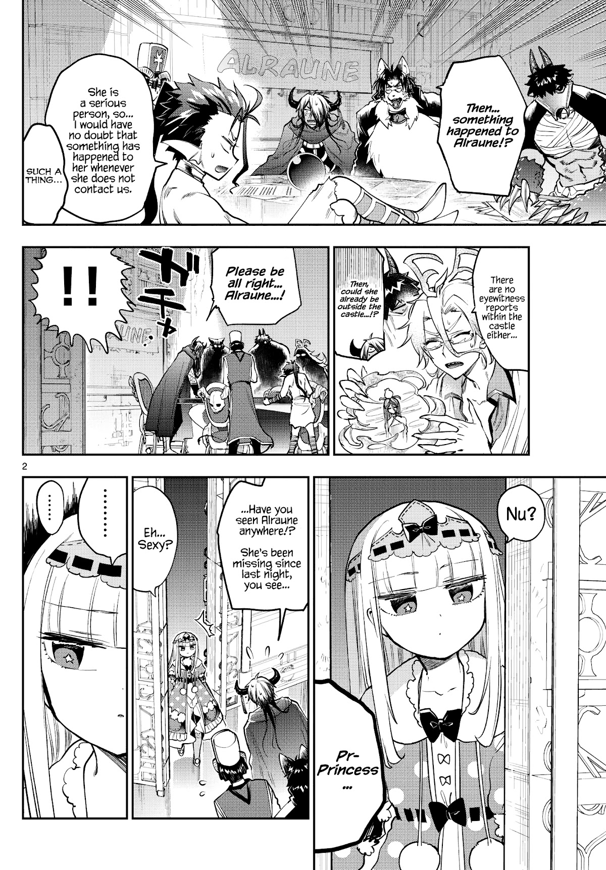 Maou-jou de Oyasumi Chapter 271 page 2 - Chapter 271: The Sleeping Girl is Sexy