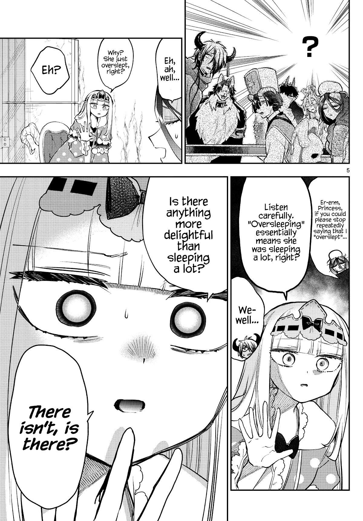 Maou-jou de Oyasumi Chapter 271 page 5 - Chapter 271: The Sleeping Girl is Sexy