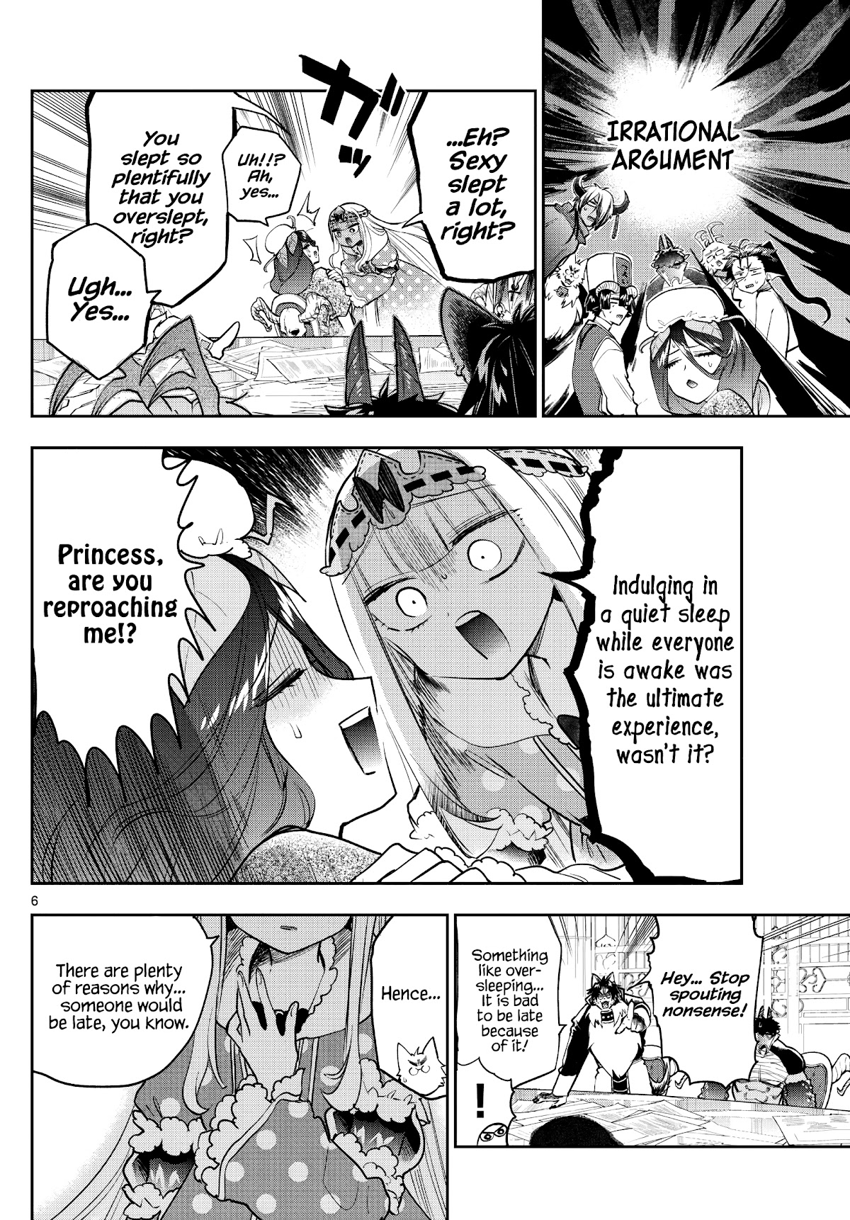 Maou-jou de Oyasumi Chapter 271 page 6 - Chapter 271: The Sleeping Girl is Sexy