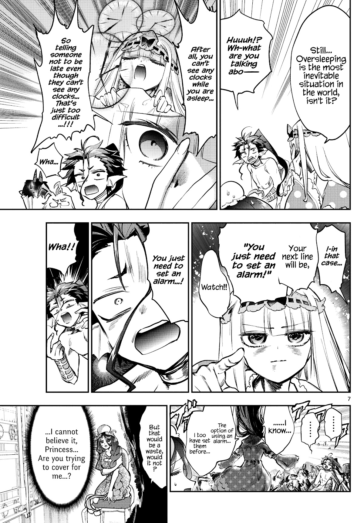 Maou-jou de Oyasumi Chapter 271 page 7 - Chapter 271: The Sleeping Girl is Sexy