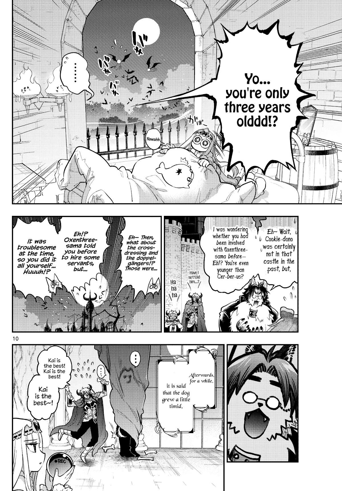Maou-jou de Oyasumi Chapter 272 page 10 - Chapter 272: Good Heavens, Large Dogs are the Best!