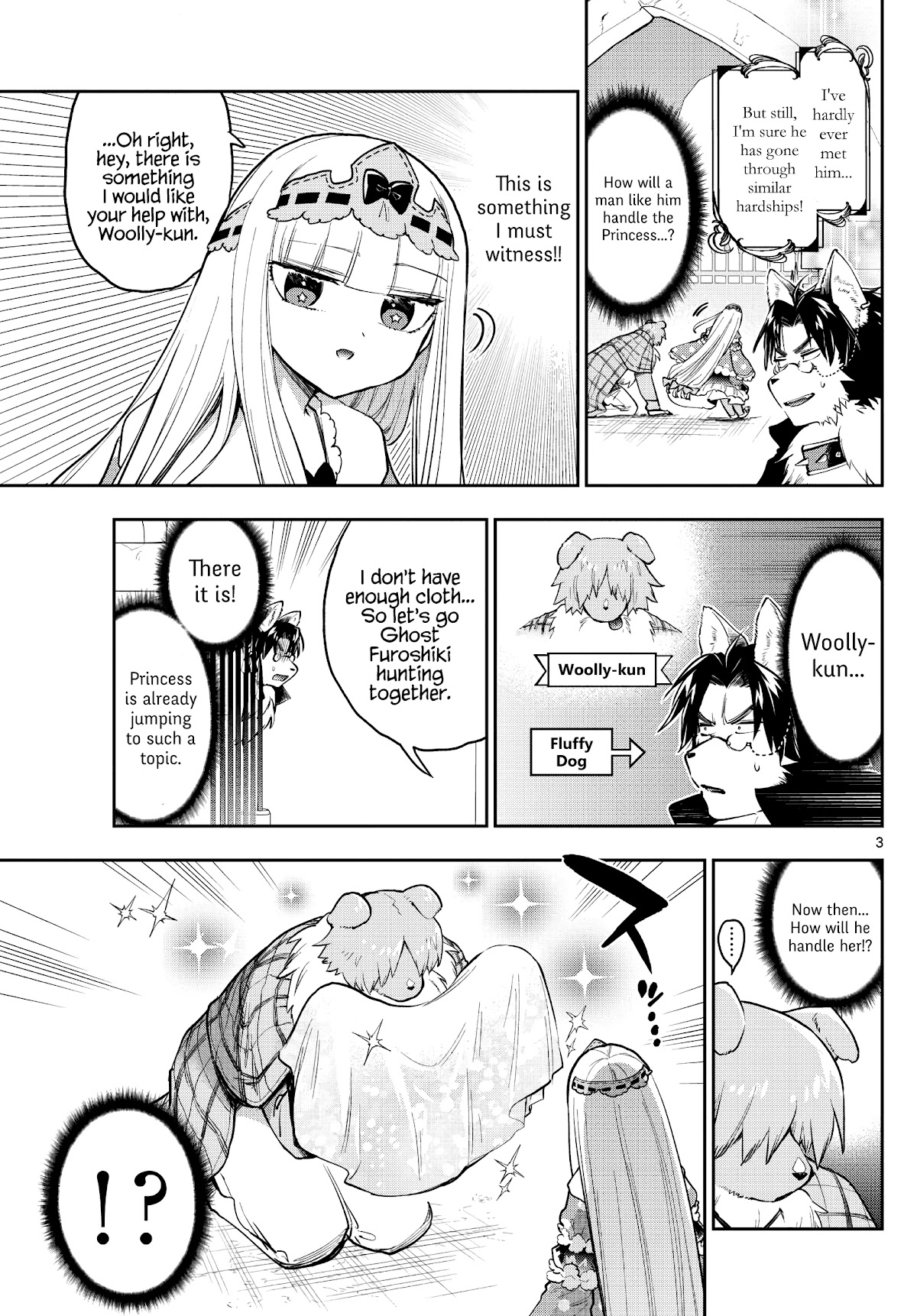 Maou-jou de Oyasumi Chapter 272 page 3 - Chapter 272: Good Heavens, Large Dogs are the Best!