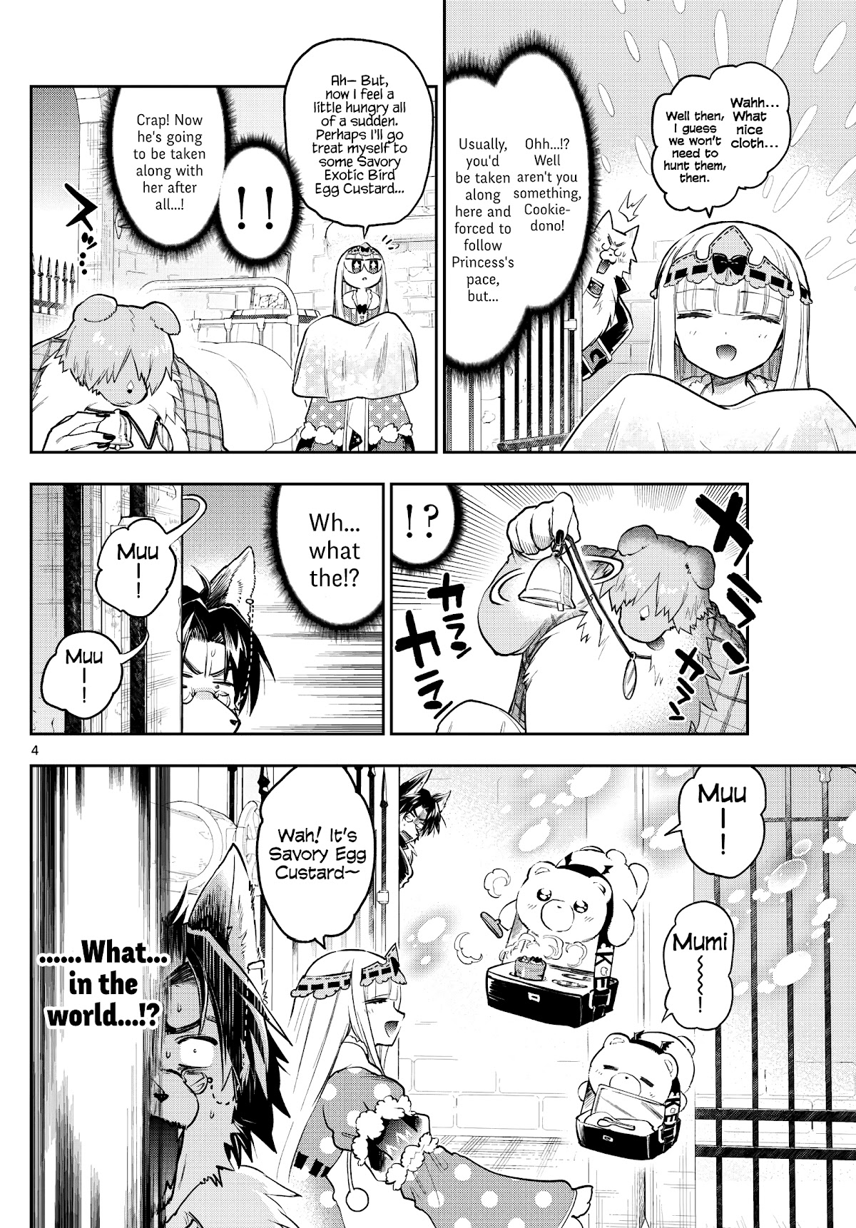 Maou-jou de Oyasumi Chapter 272 page 4 - Chapter 272: Good Heavens, Large Dogs are the Best!