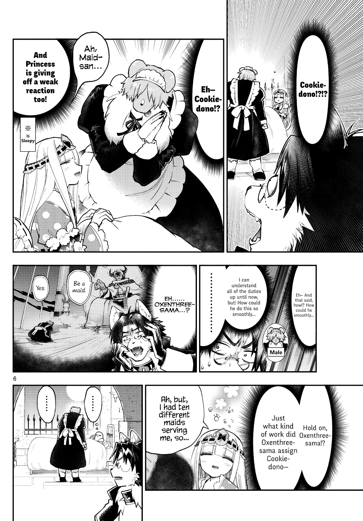 Maou-jou de Oyasumi Chapter 272 page 6 - Chapter 272: Good Heavens, Large Dogs are the Best!