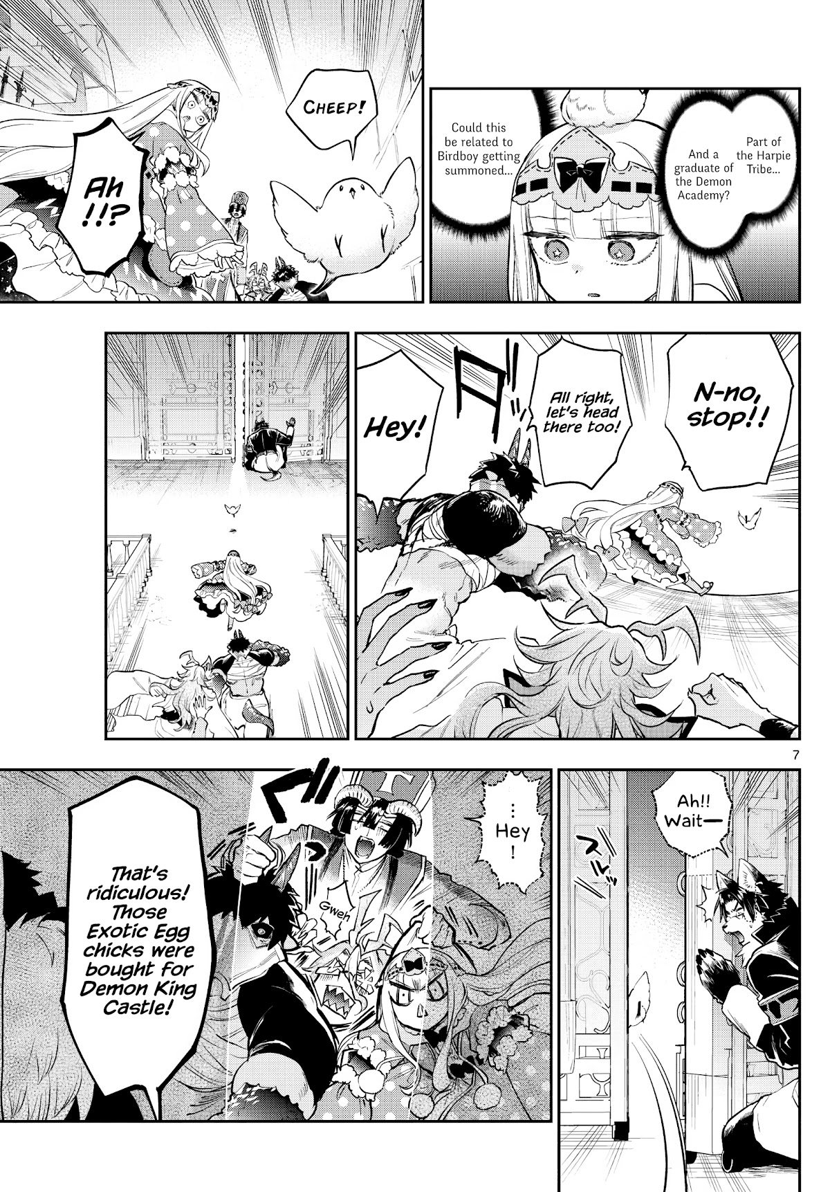 Maou-jou de Oyasumi Chapter 273 page 7 - Chapter 273: The Egg Society is Downright Psycho