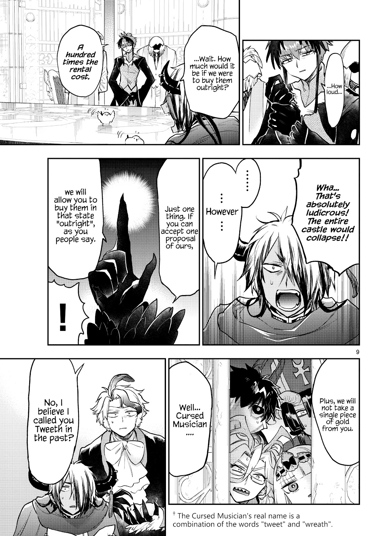 Maou-jou de Oyasumi Chapter 273 page 9 - Chapter 273: The Egg Society is Downright Psycho
